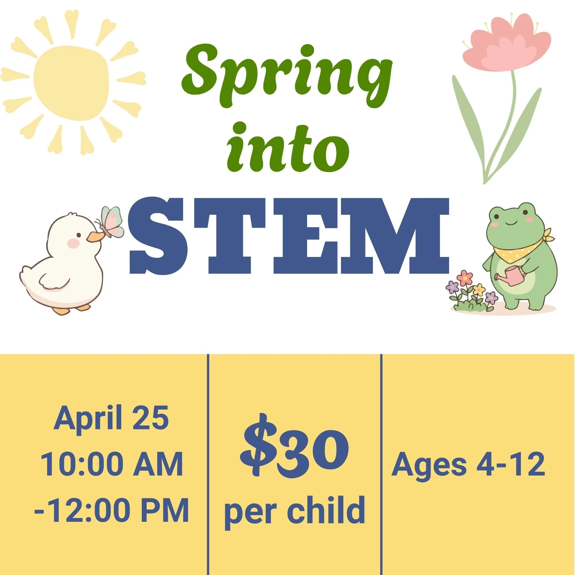 Workshop - Spring into STEM