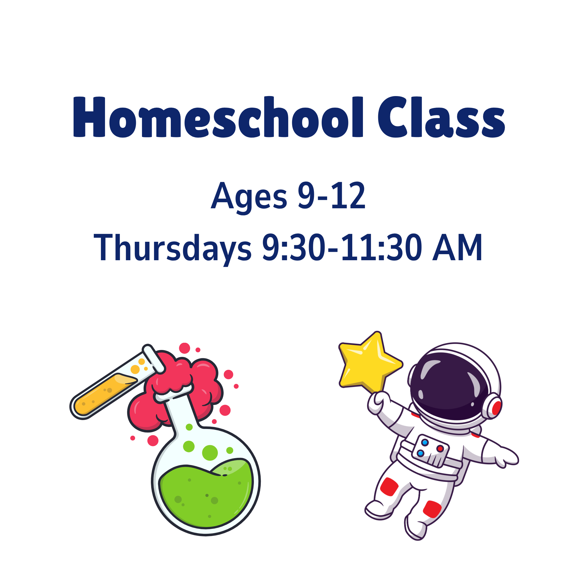 Homeschool Class - Ages 9-12