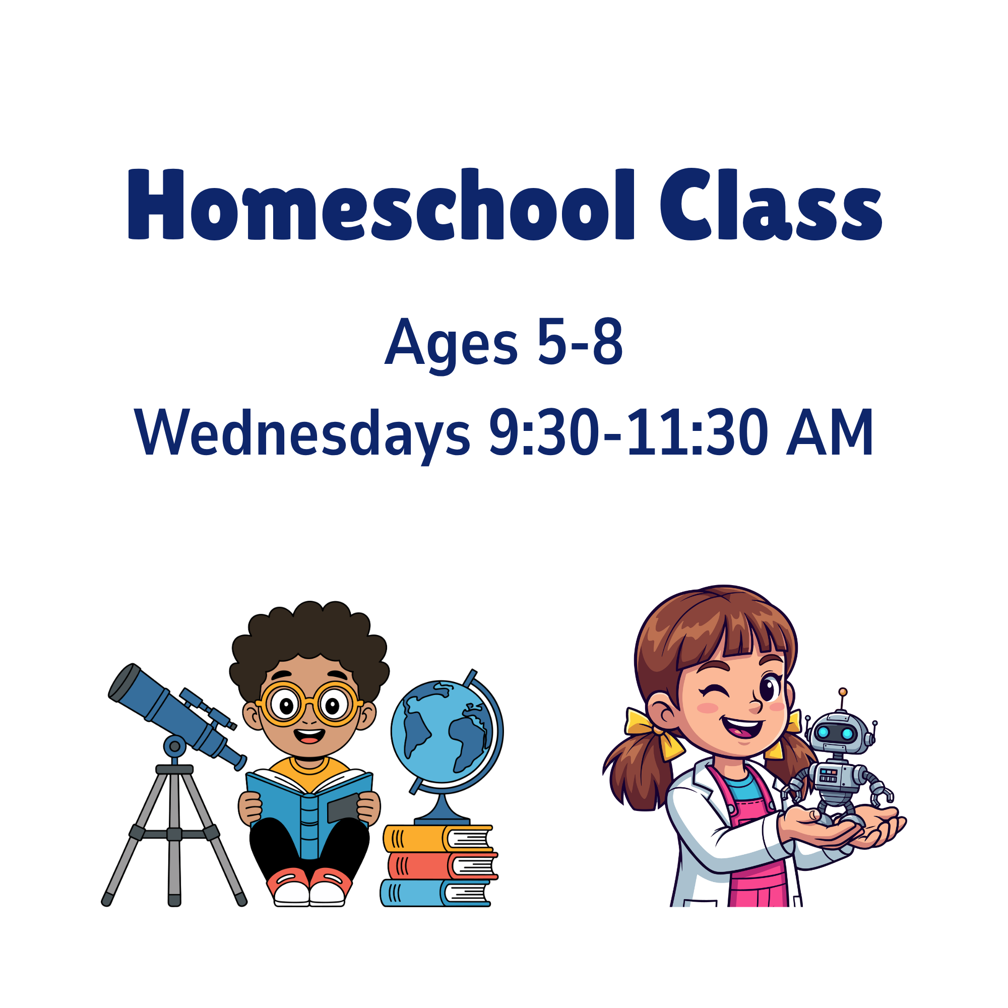 Homeschool Class - Ages 5-8