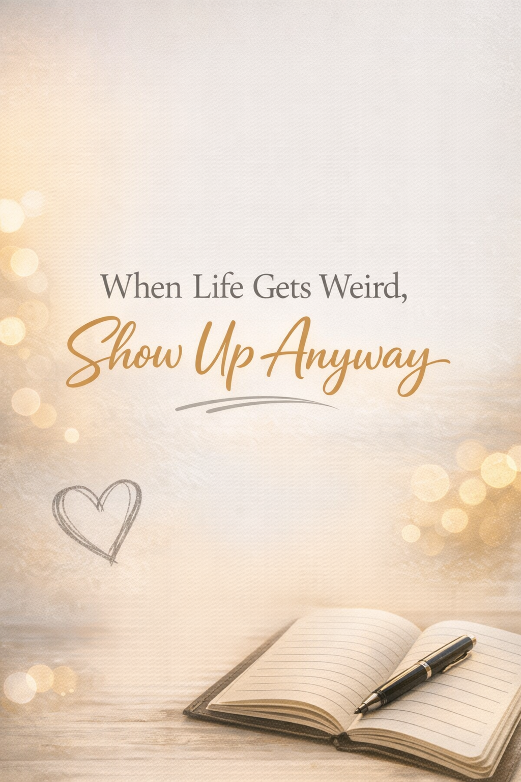 When Life Gets Weird, Show Up Anyway