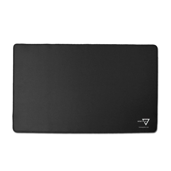 BCW Spectrum Playmat with Stitched Edging Black.png