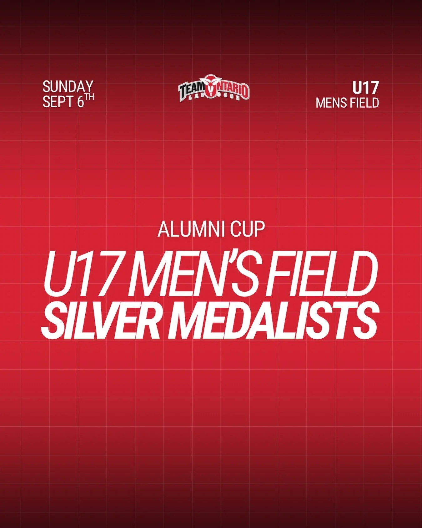 A well fought tournament for our U17 men&rsquo;s field team as they bring home a silver medal in the Alumni Cup‼️🥈