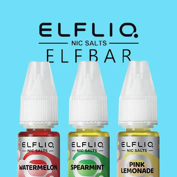 ELFLIQ NIC SALTS BOX OF 10