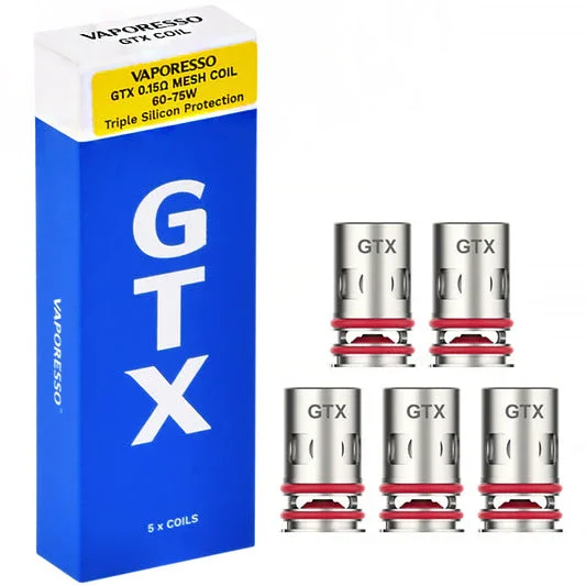 VAPORESSO GTX COILS - PACK OF 5