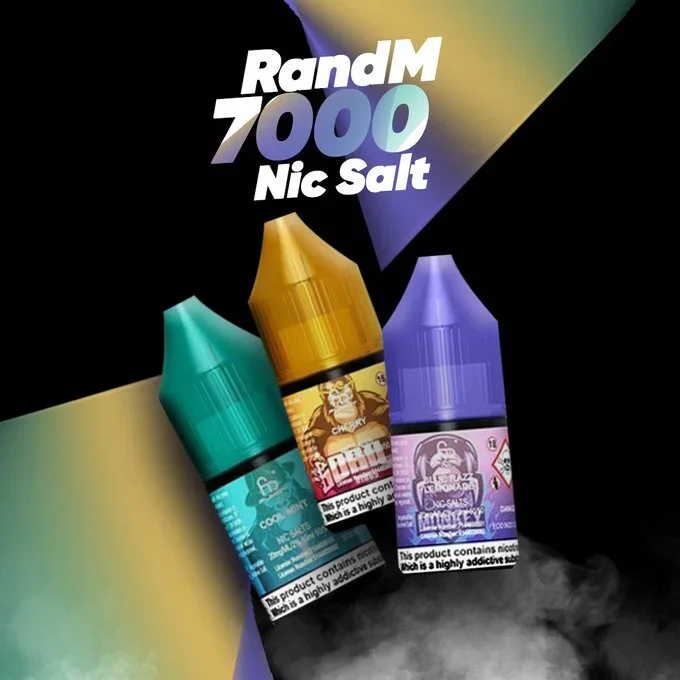 R&M NIC SALTS BOX OF 10