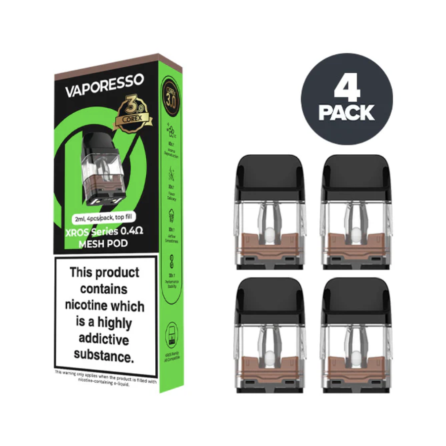 VAPORESSO XROS PODS - PACK OF 4