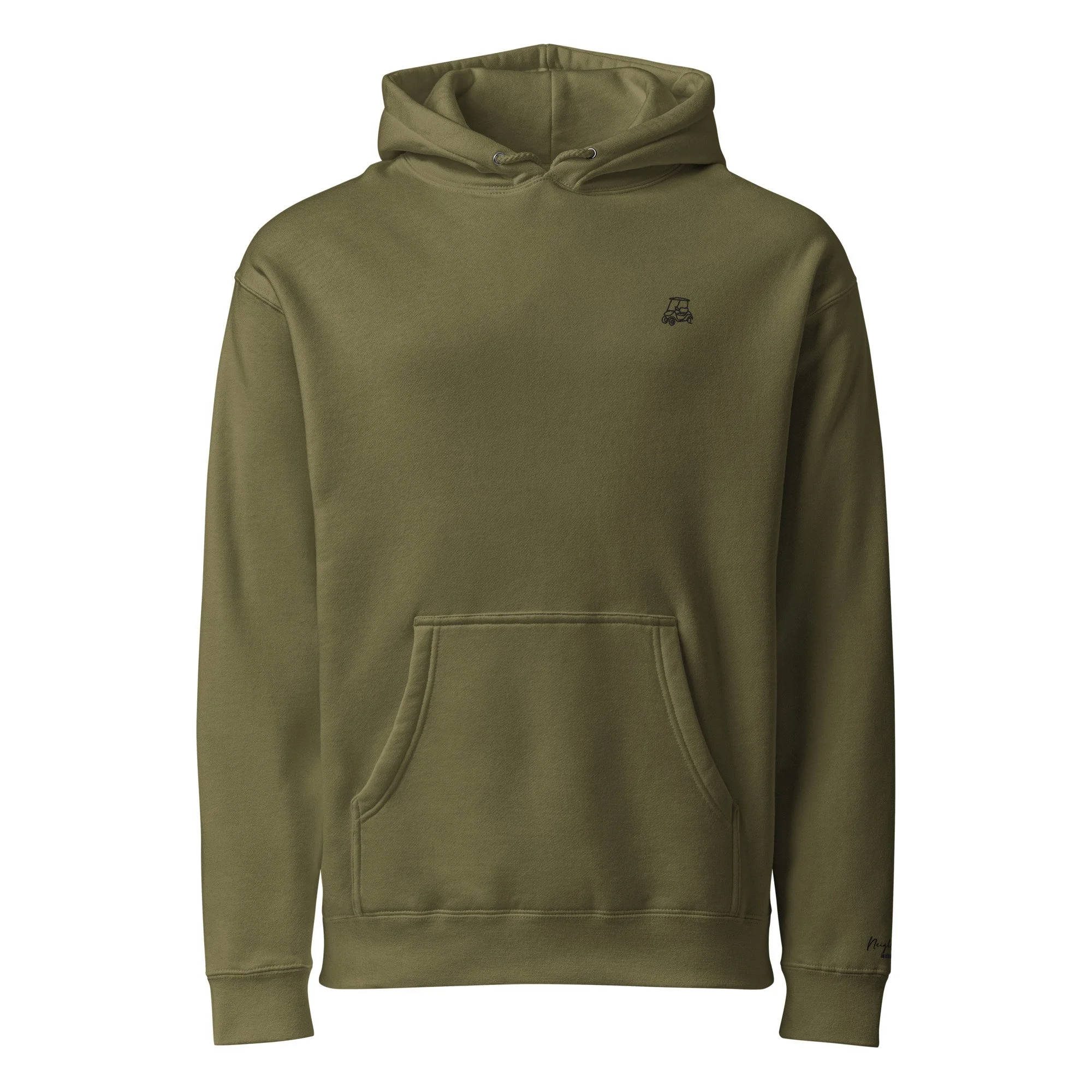 Premium Hooded Sweatshirt - Army