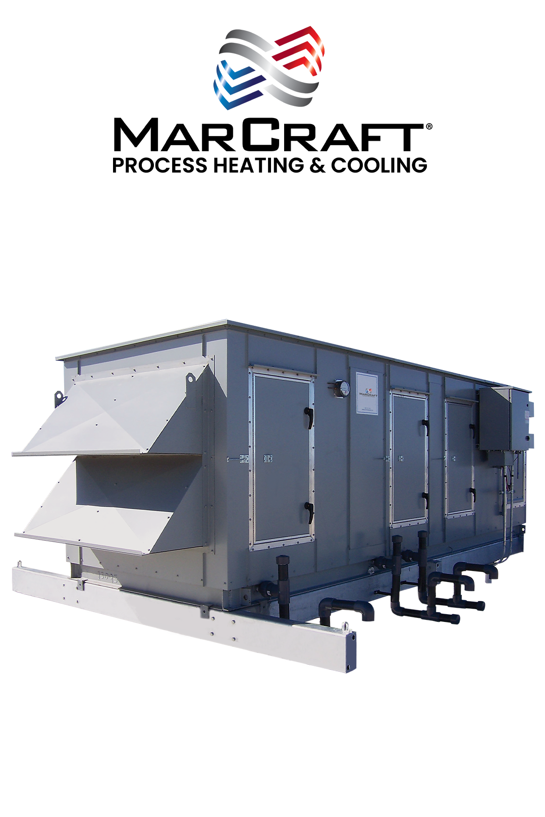 An image of a MarCraft Process Heating and Cooling System with the logo above