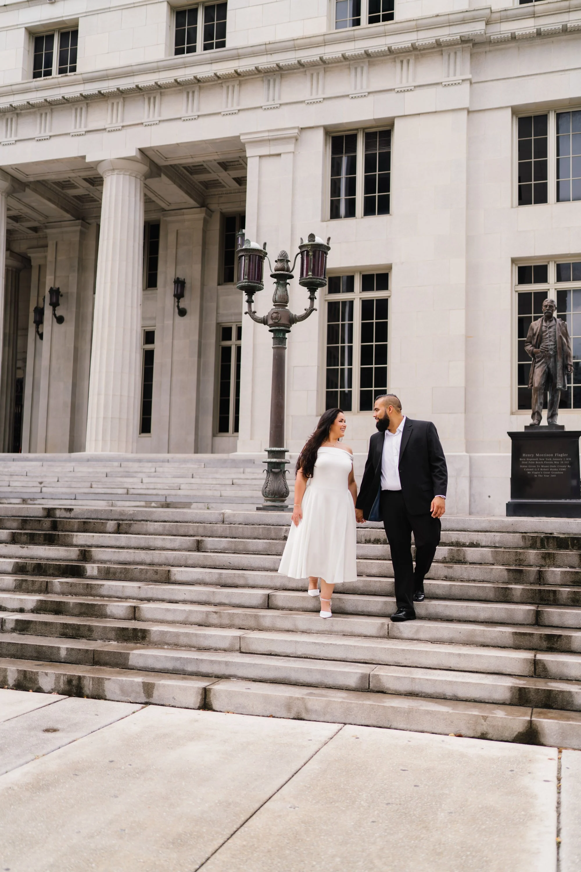 CarpioCaptures Engagement Photoshoot at Miami-Dade Courthouse, Miami Dade, Florida-16.jpg