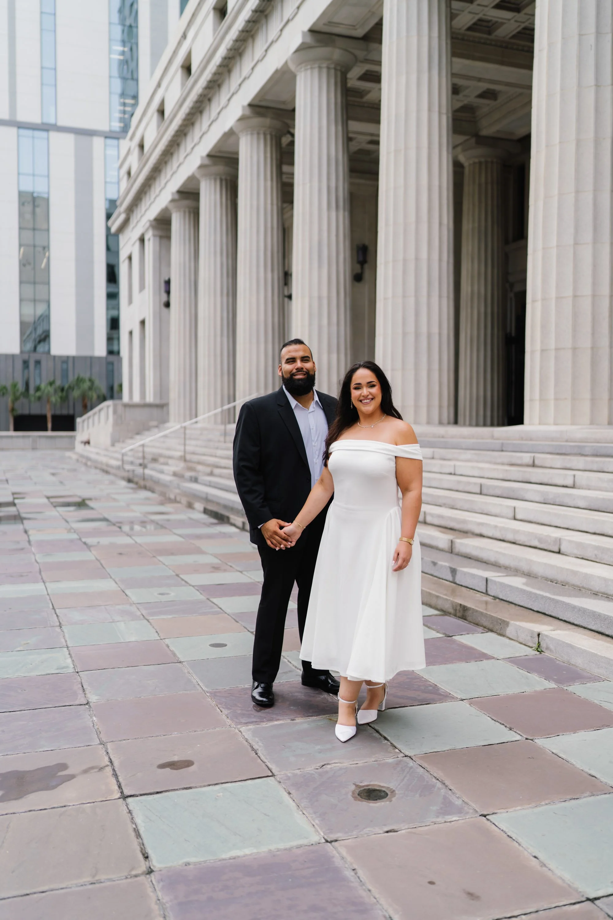 CarpioCaptures Engagement Photoshoot at Miami-Dade Courthouse, Miami Dade, Florida-01.jpg