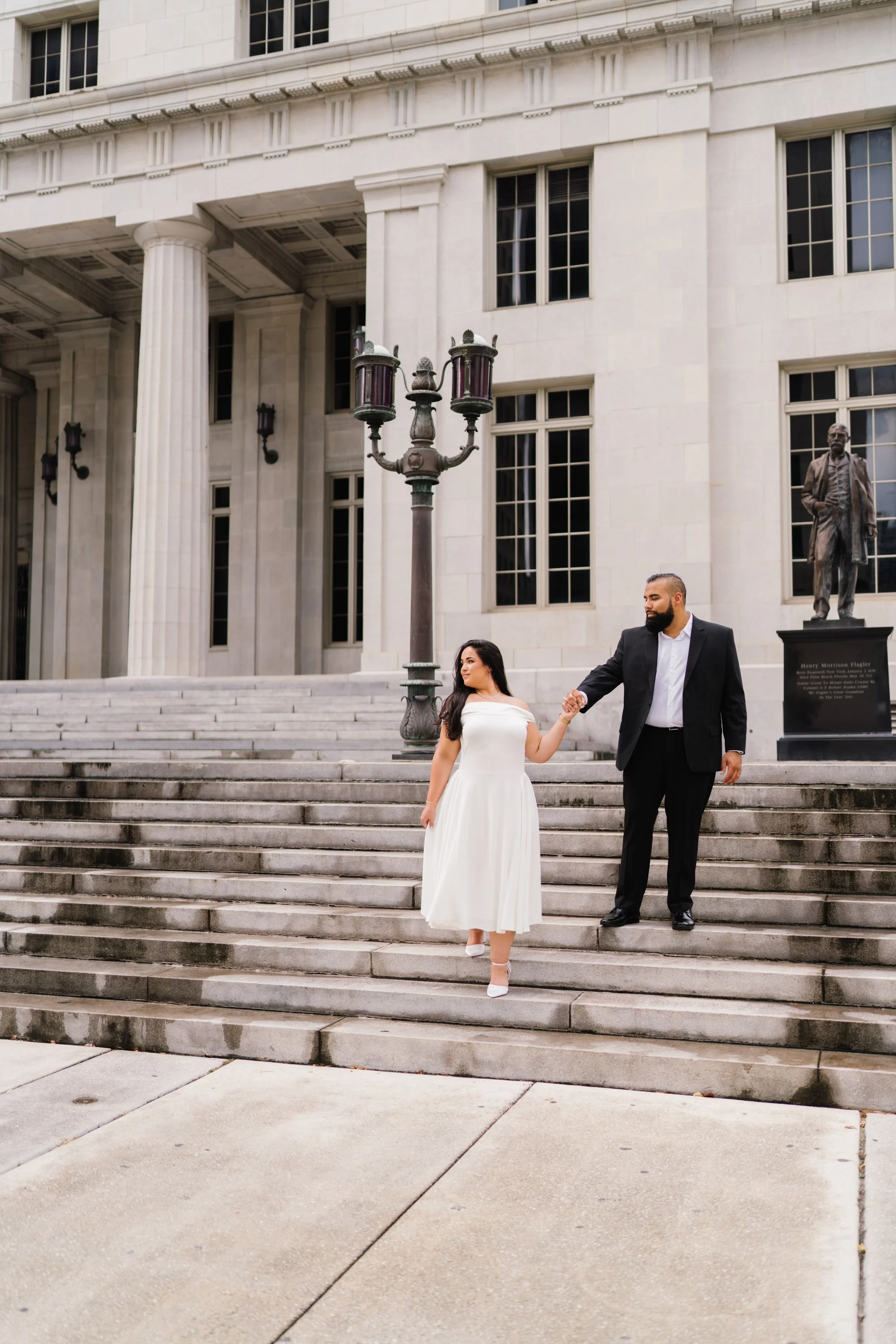 CarpioCaptures Engagement Photoshoot at Miami-Dade Courthouse, Miami Dade, Florida-17.jpg