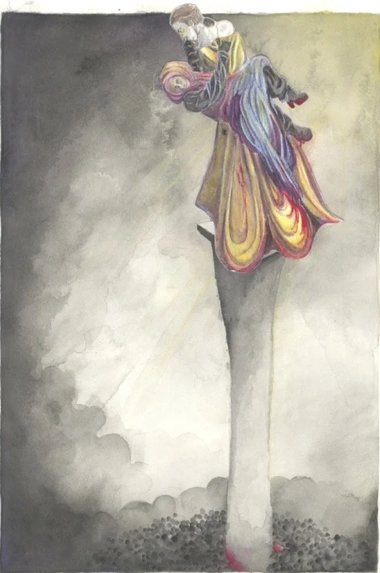 Mixed Media, 8.25 x 11 inches