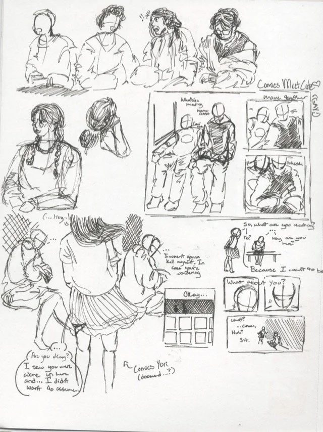 Pen studies and Ideas