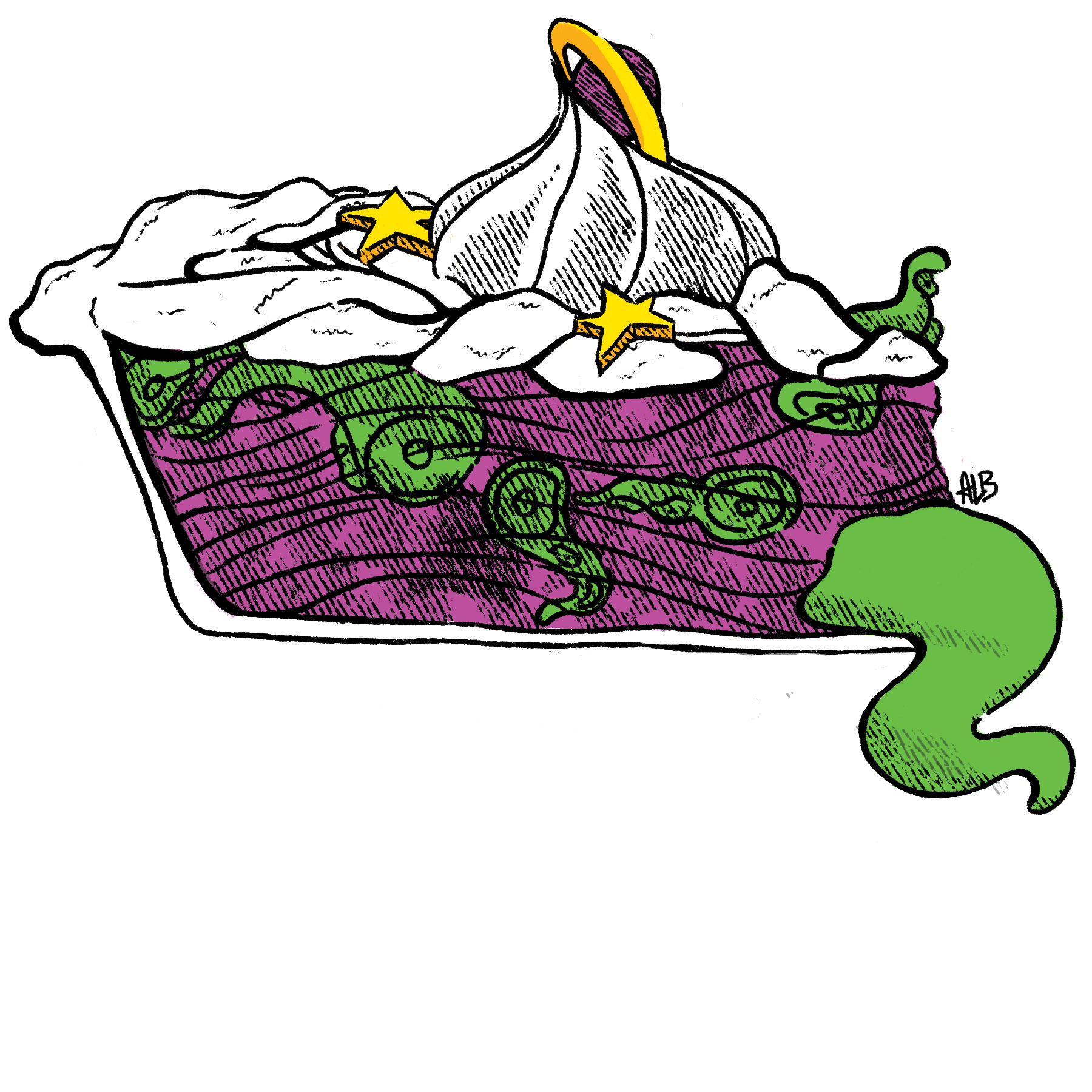 Space Pie Render