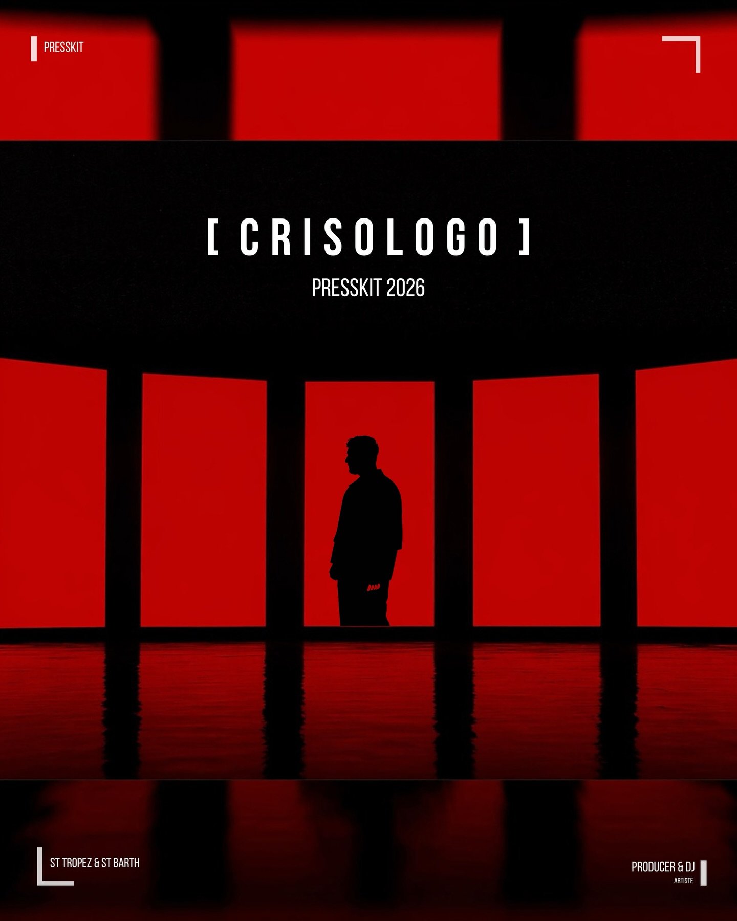 Presskit Crisologo 2026
Studio shoot &amp; full Presskit created by @mhcomm.agency