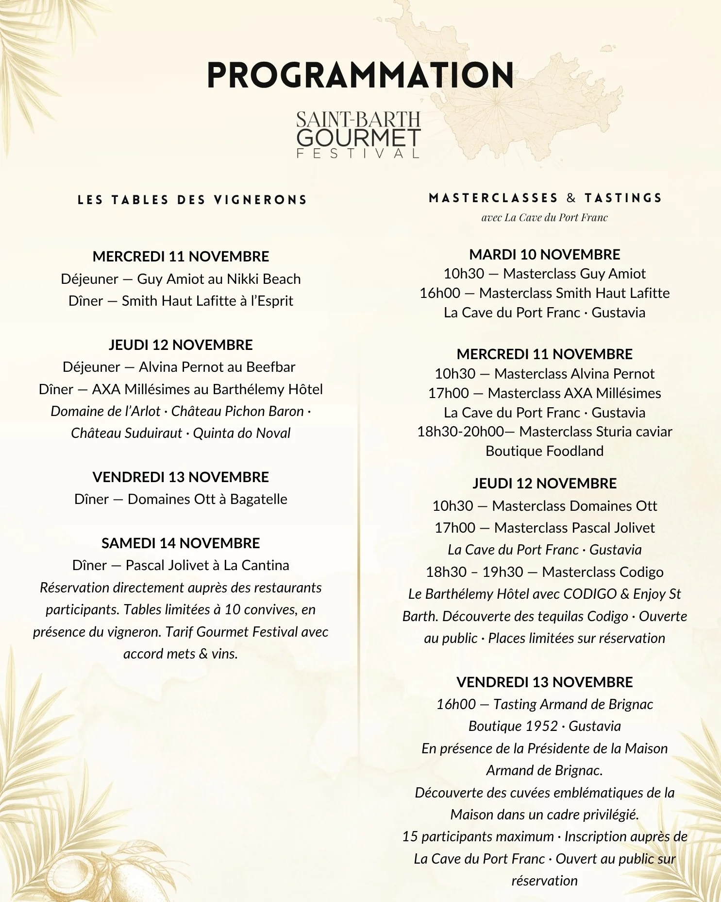 Official programme