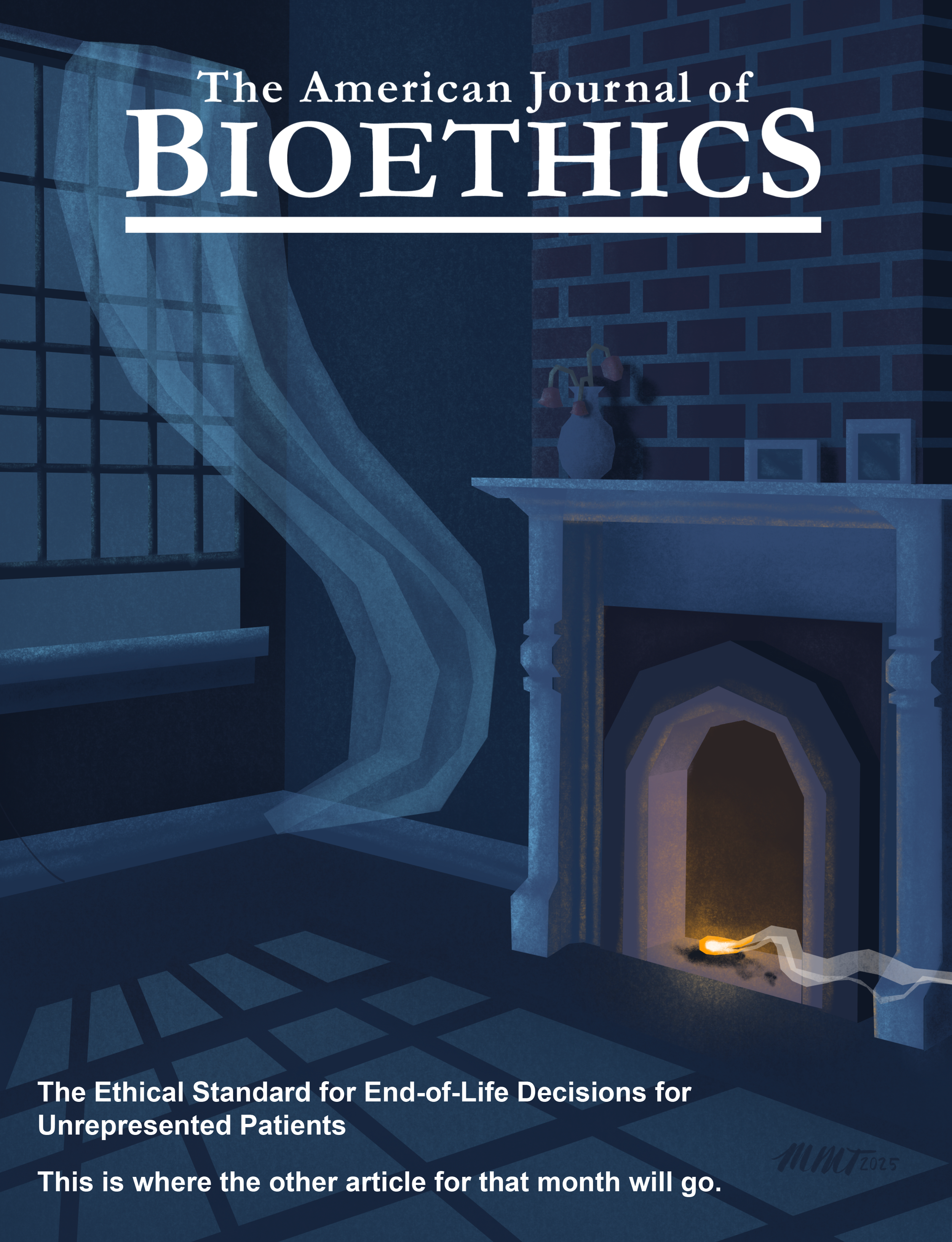 Editorial journal cover: The Ethical Standard for End-of-life Decisions for Underrepresented Patients