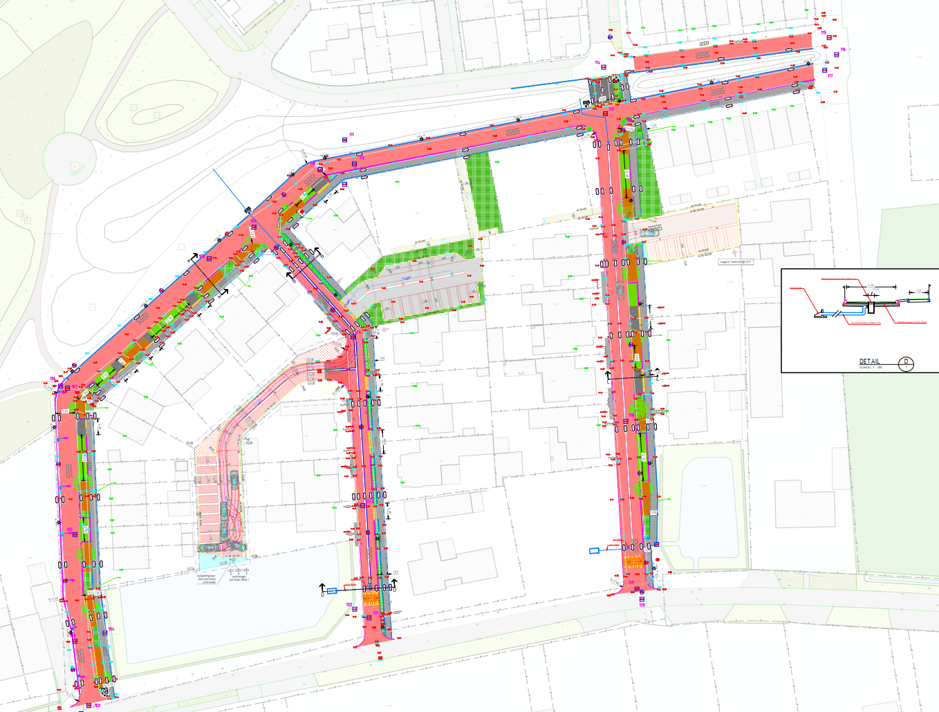 Voorlopig ontwerp inclusief afstemming met diverse disciplines van de betreffende opdrachtgever.