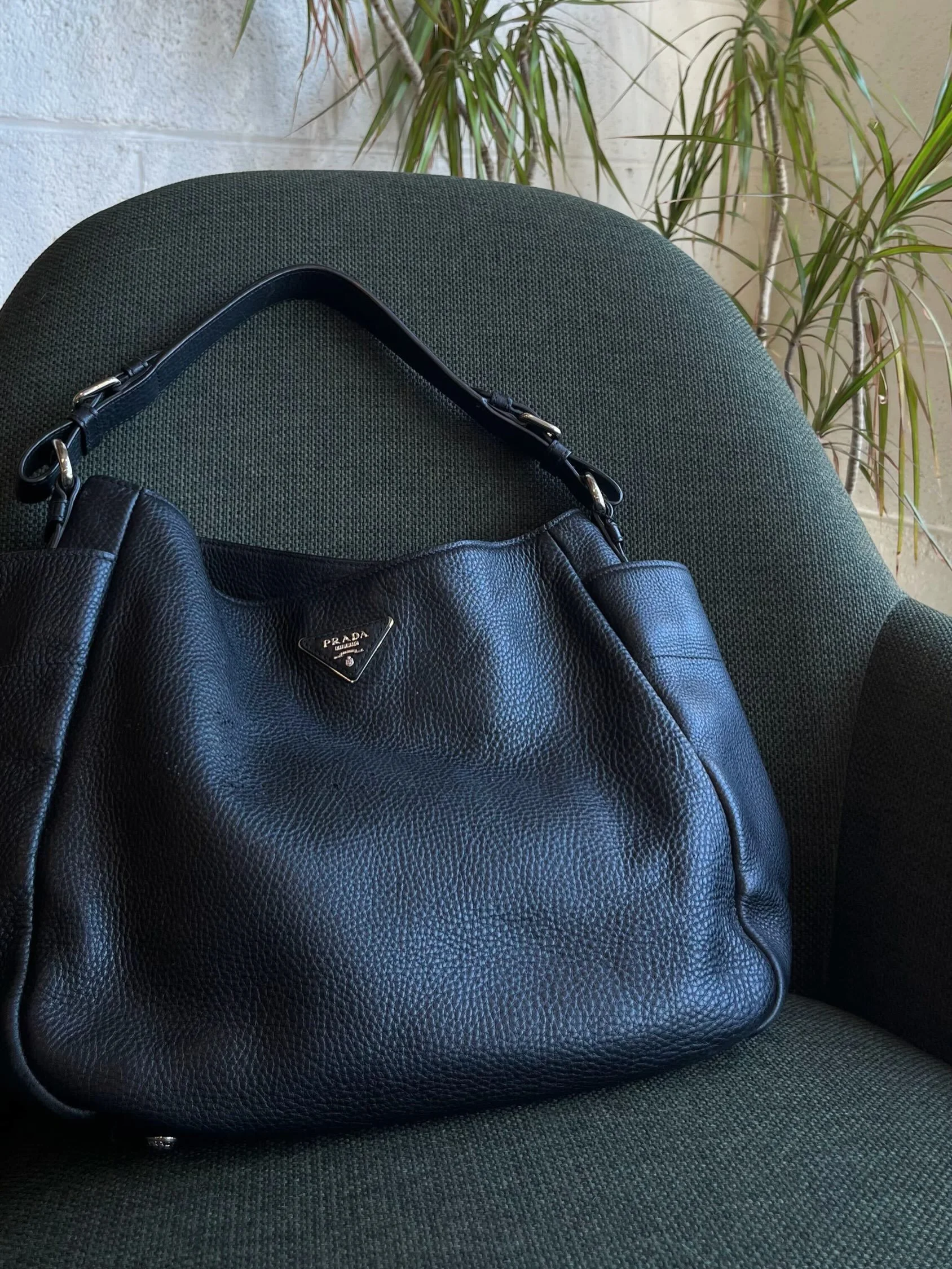 Looking for a new bag? 
- Prada pebbled leather hobo
- Marge Sherwood City Hobo bag
- OSOI Brocle shoulder bag
.
.
.
.
DM for holds/info/prices