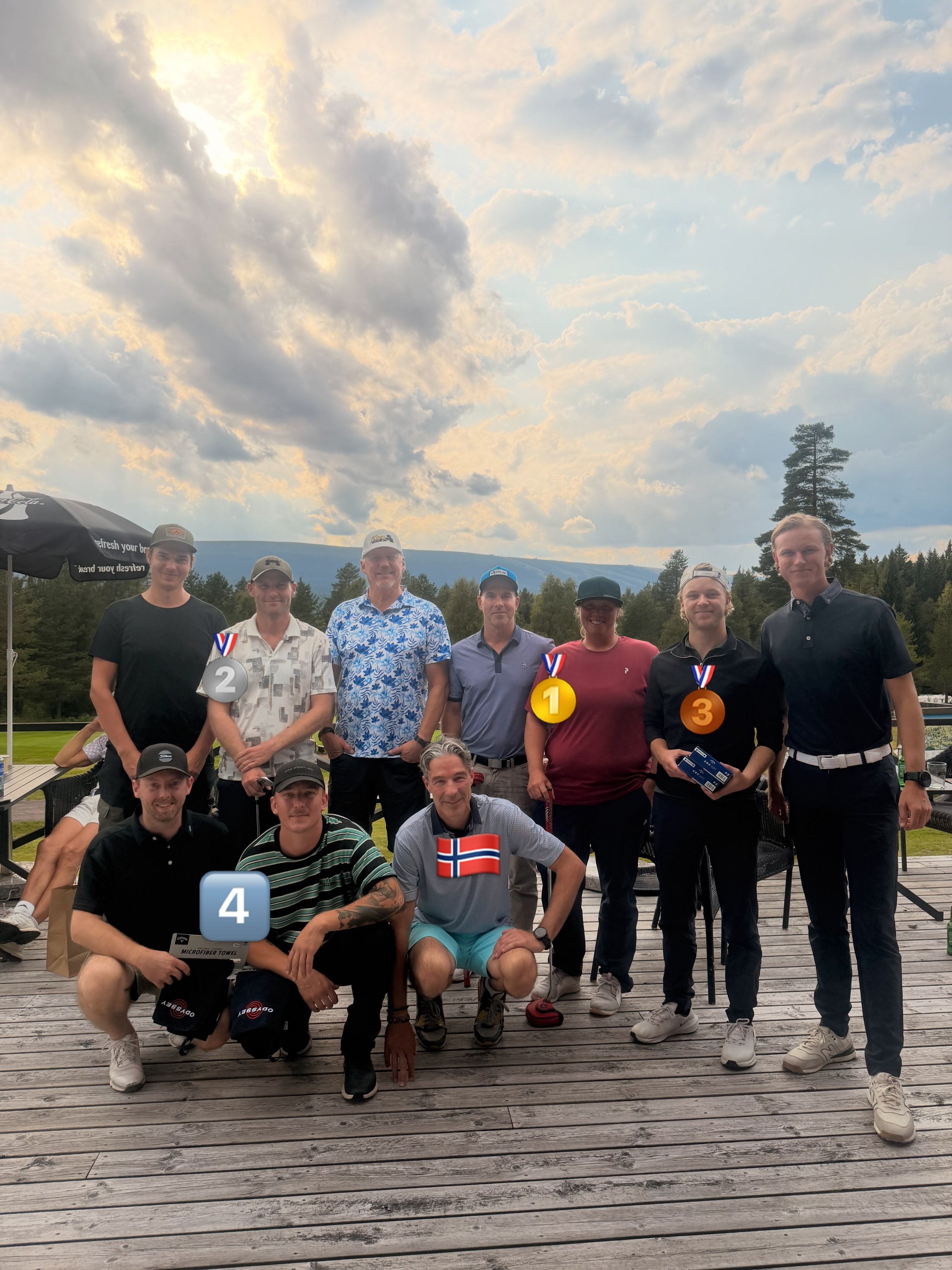 Vilken h&auml;rlig t&auml;vlingsdag vi fick!

Stort tack till alla som deltog i Dalecarlia Golf Center Scramble by Callaway. Fint v&auml;der, h&auml;rlig st&auml;mning och otroligt bra spel ute p&aring; banan!

Stort grattis till dagens topp 4:

🥇 M