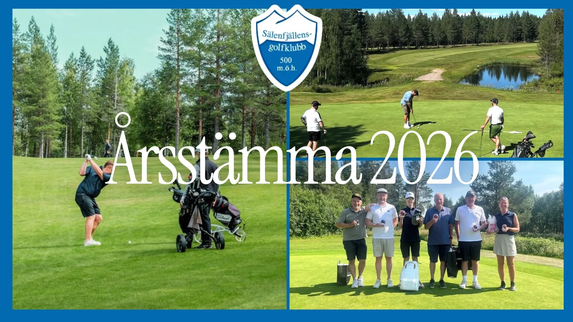 Styrelsen i S&auml;lenfj&auml;llens Golfklubb h&auml;lsar alla medlemmar varmt v&auml;lkomna till &aring;rets h&ouml;stst&auml;mma!

Vi hoppas att s&aring; m&aring;nga som m&ouml;jligt vill delta, antingen p&aring; plats eller digitalt. F&ouml;r att 