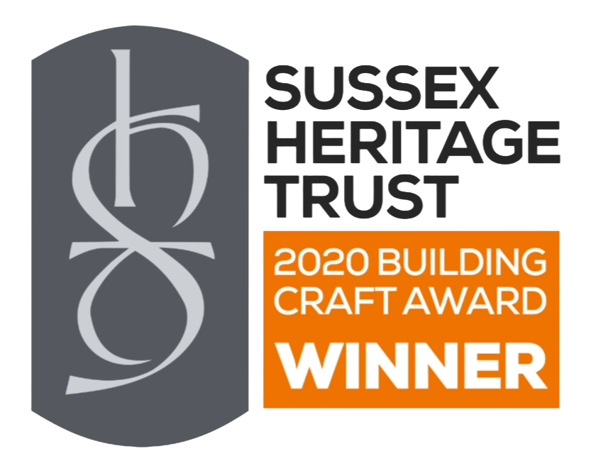 Sussex Heritage Trust 2020 Building Craft Award Winner badge
