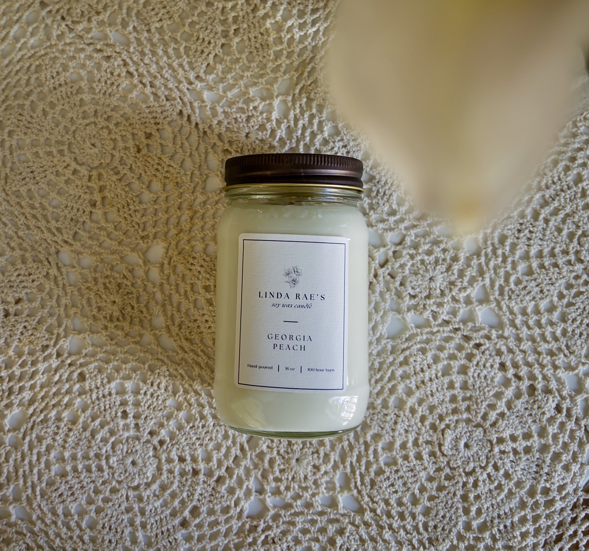 Mason Jar Candle 16oz