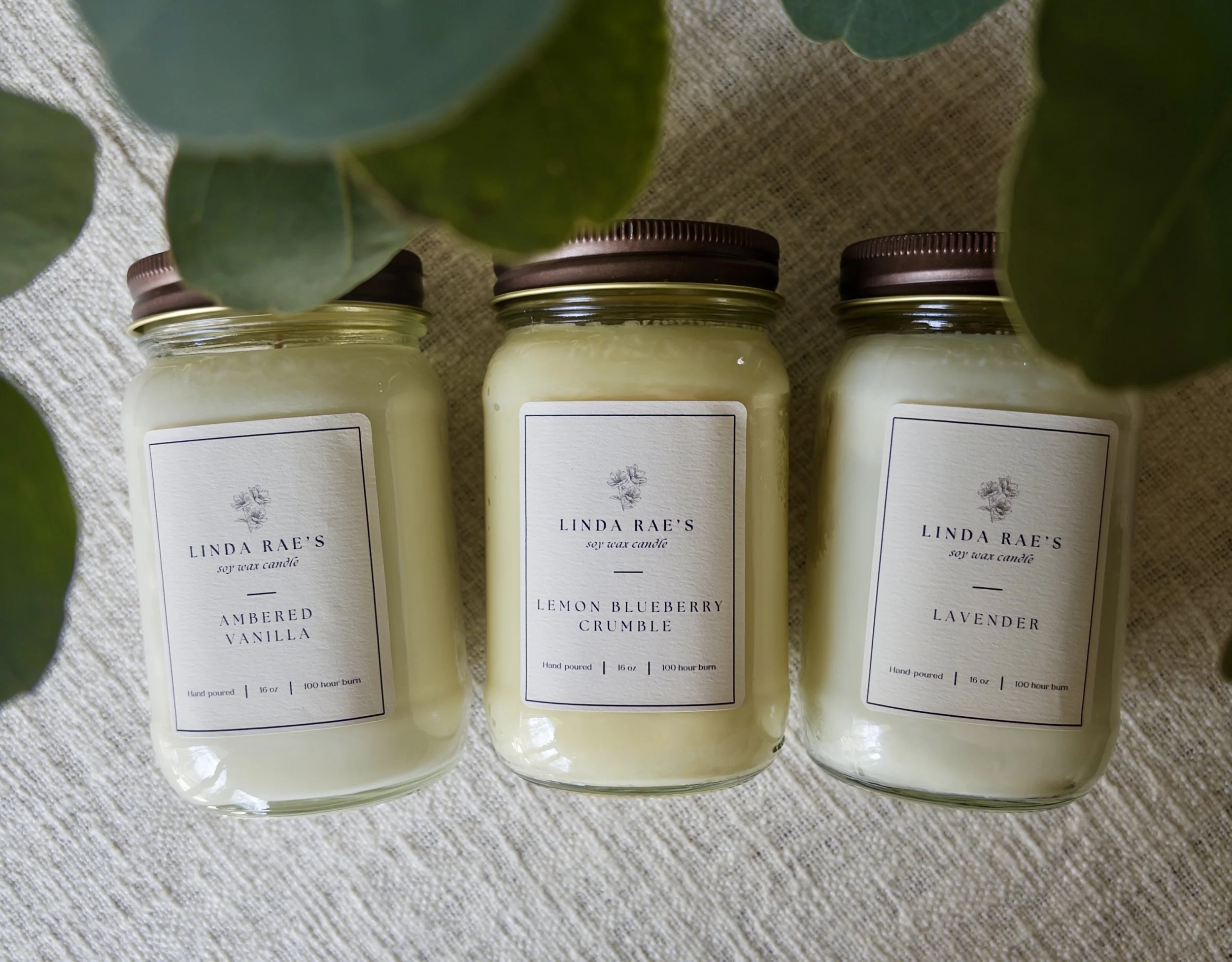 Mason Jar Candle 16oz