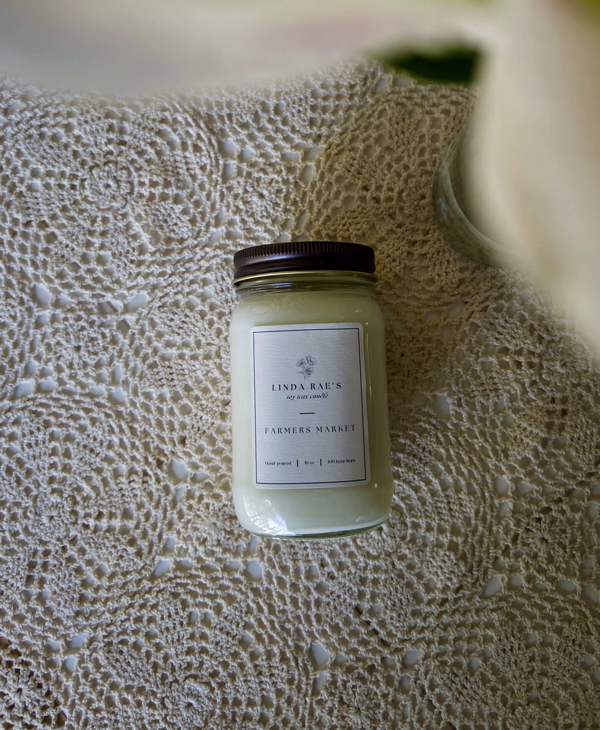 Mason Jar Candle 16oz