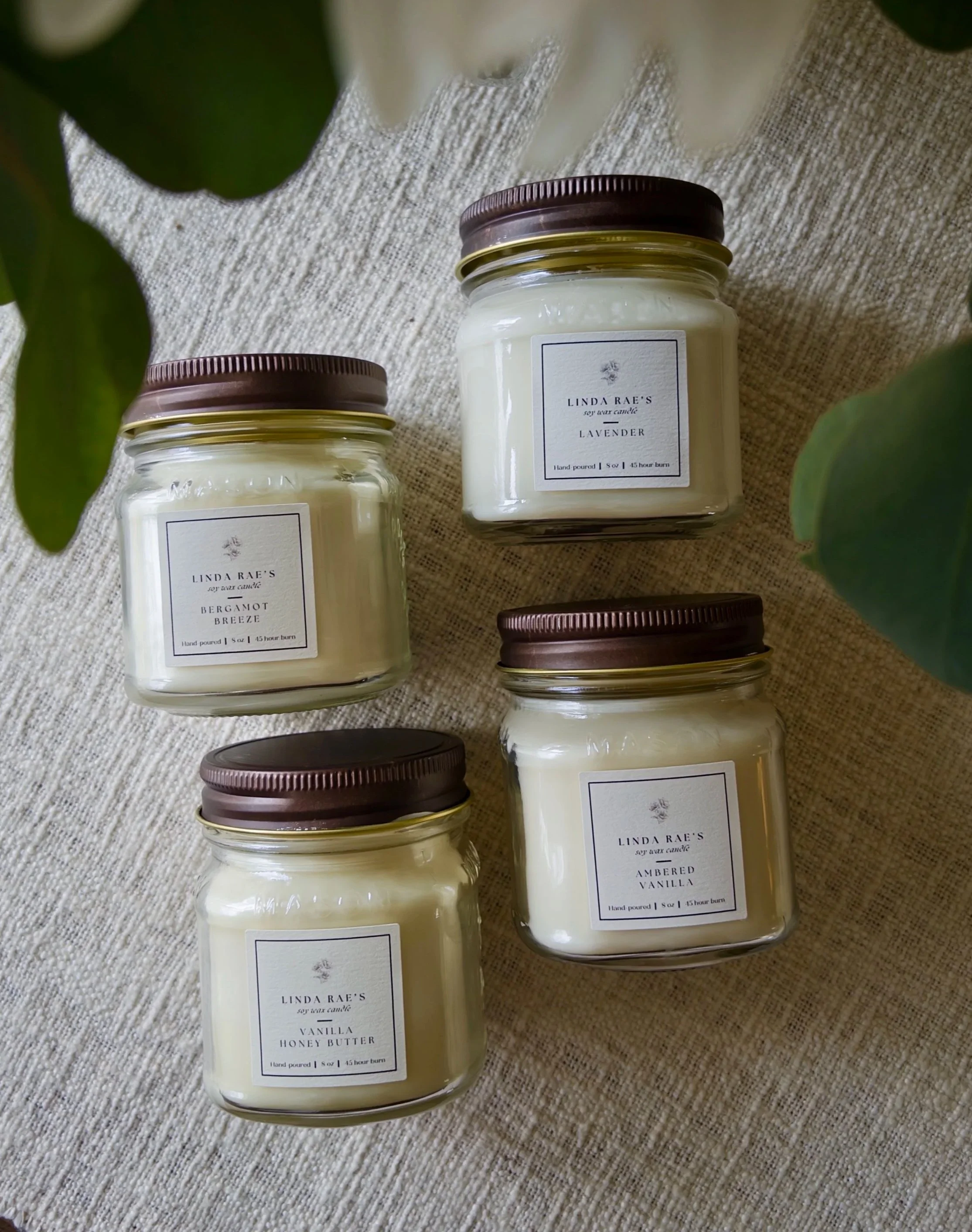 Mason Jar Candle 8oz