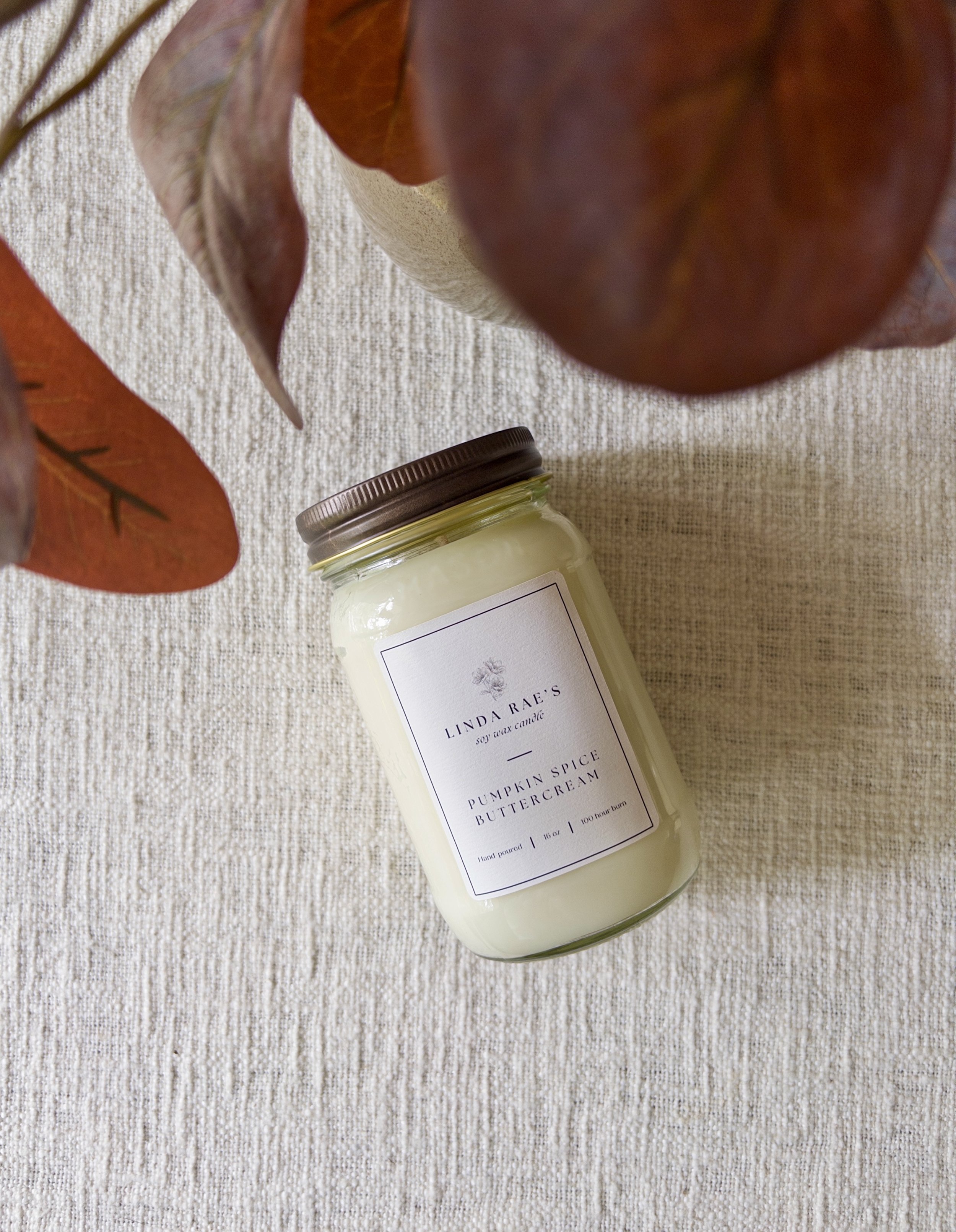 Mason Jar Candle 16oz