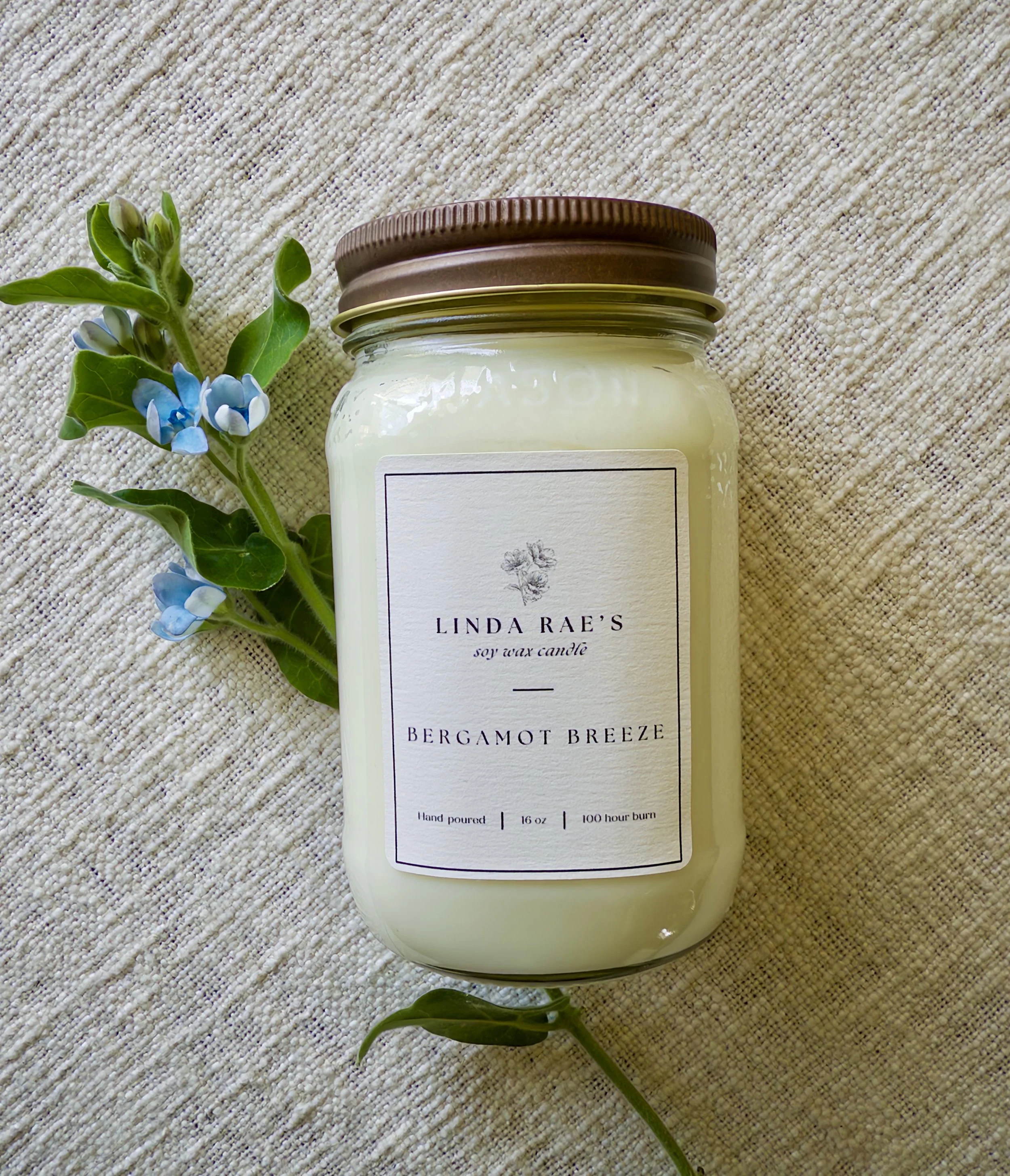 Mason Jar Candle 16oz