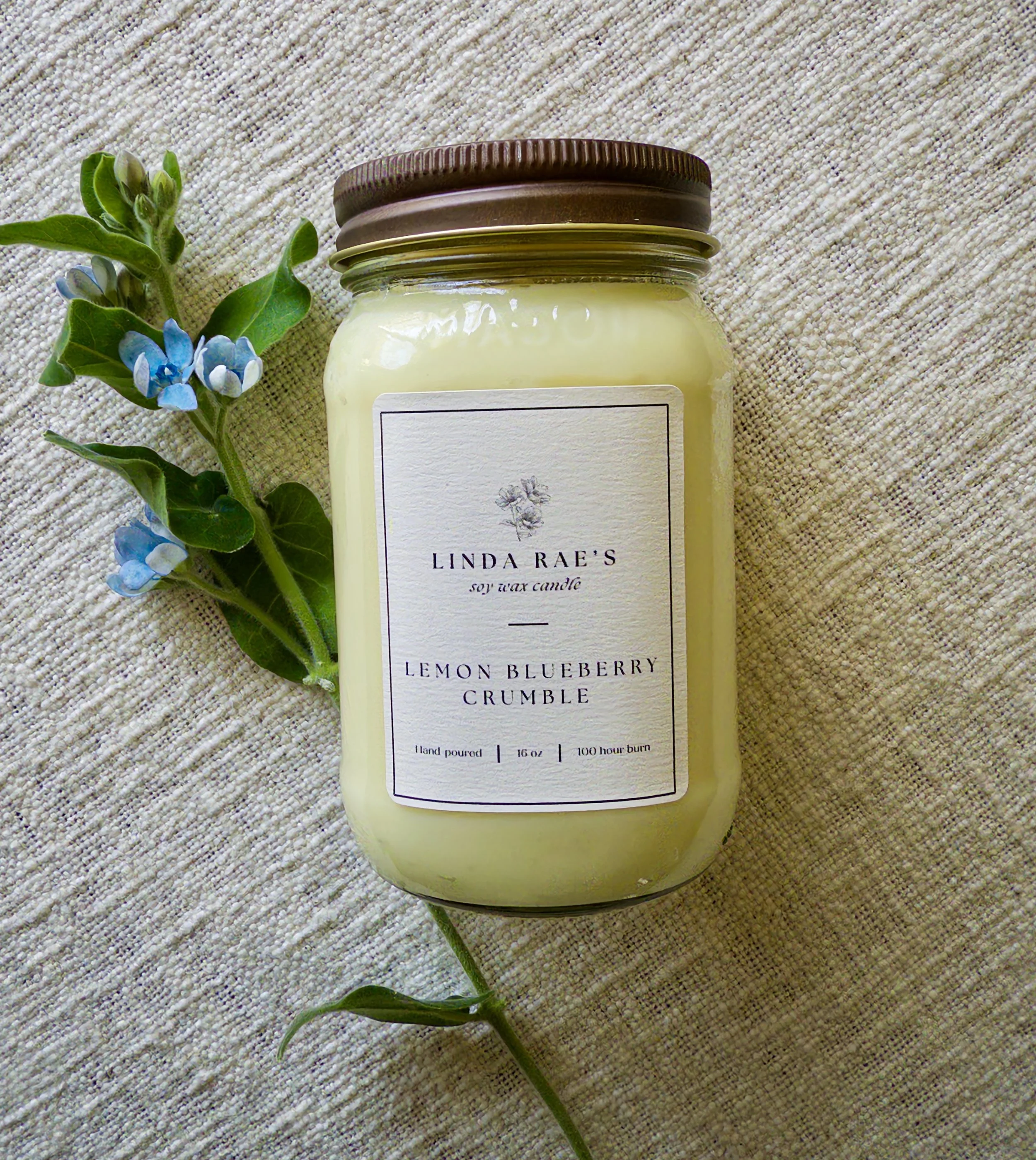 Mason Jar Candle 16oz