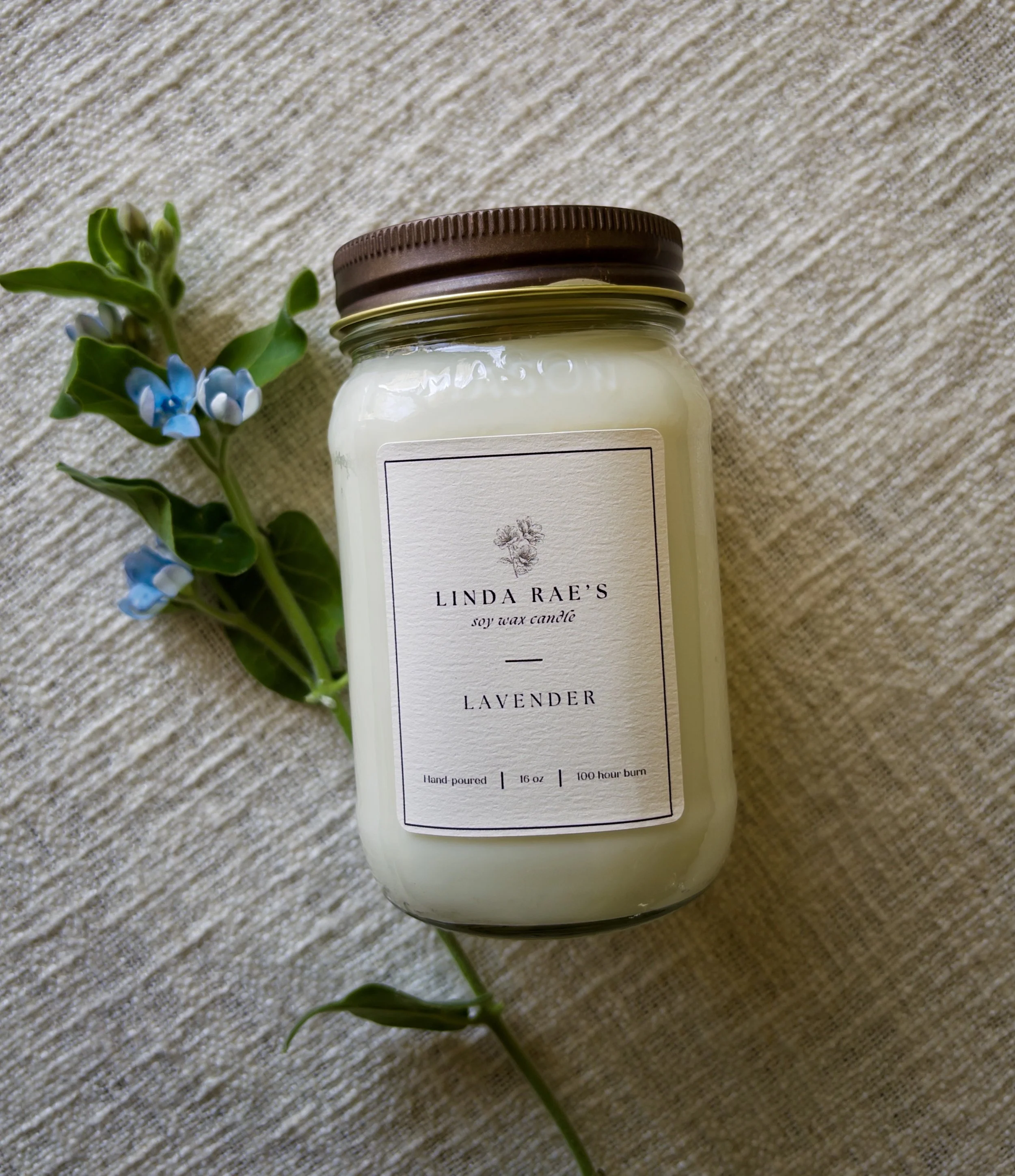 Mason Jar Candle 16oz