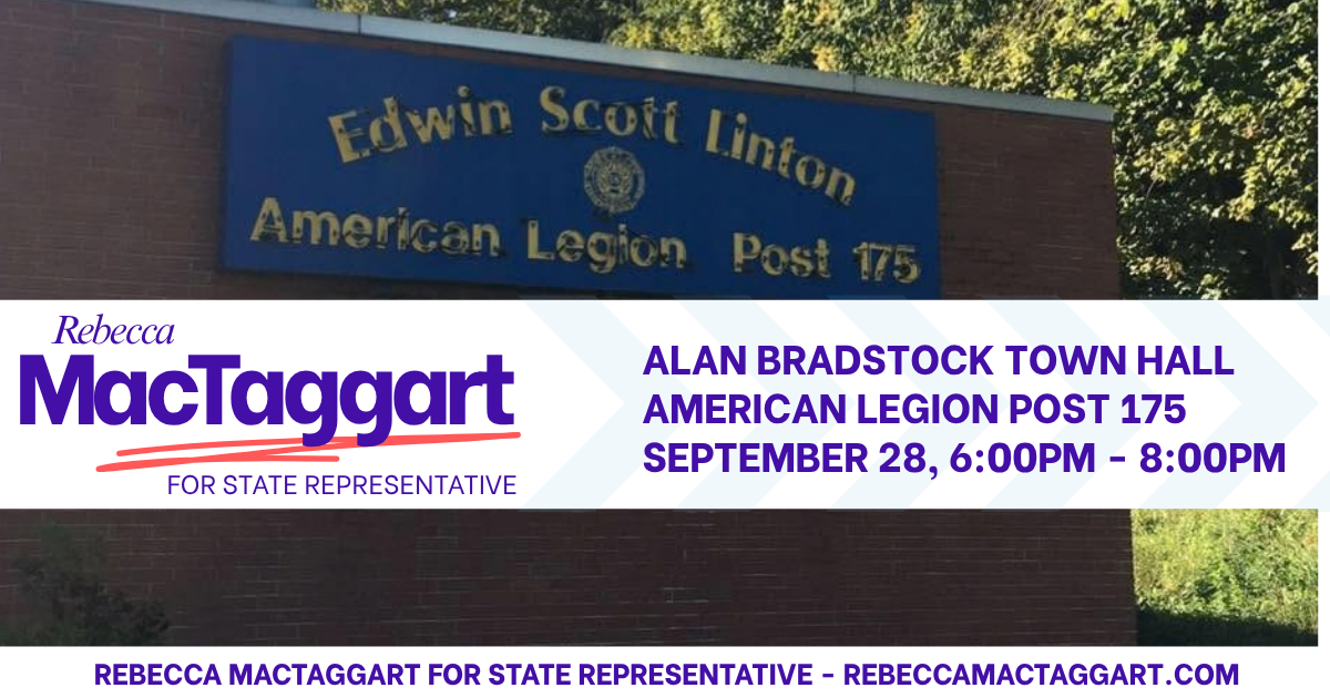 Town Hall with Alan Bradstock