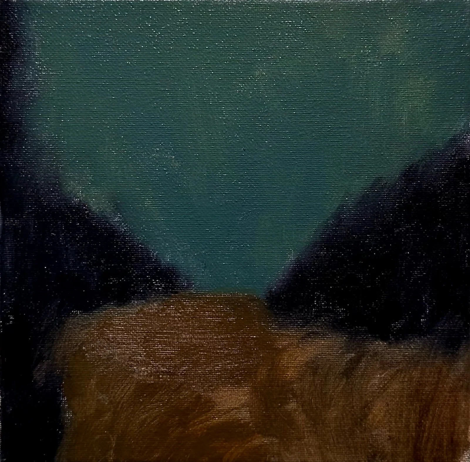 untitled,
10 x 10 in,
Oil on canvas, 
2026