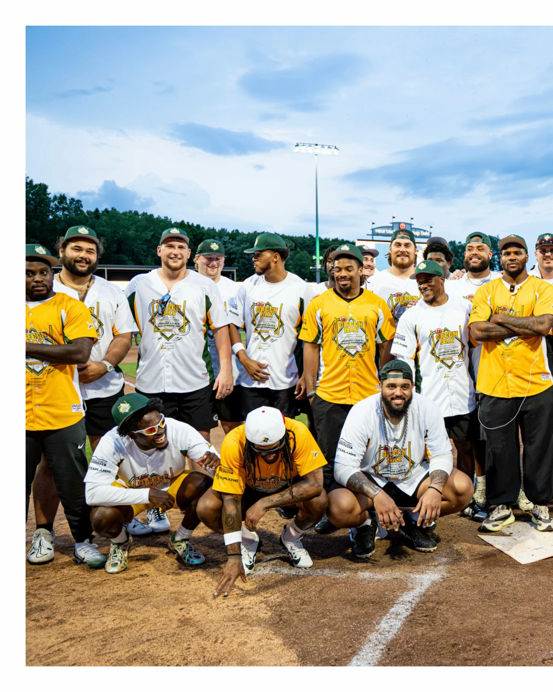 What a night! 🟢🟡

We had an absolutely amazing turnout for the Green Bay Charity Softball Game yesterday! The energy in the stands was unmatched, and we want to say a massive thank you to all the incredible fans who showed up and cheered loud.

Bec