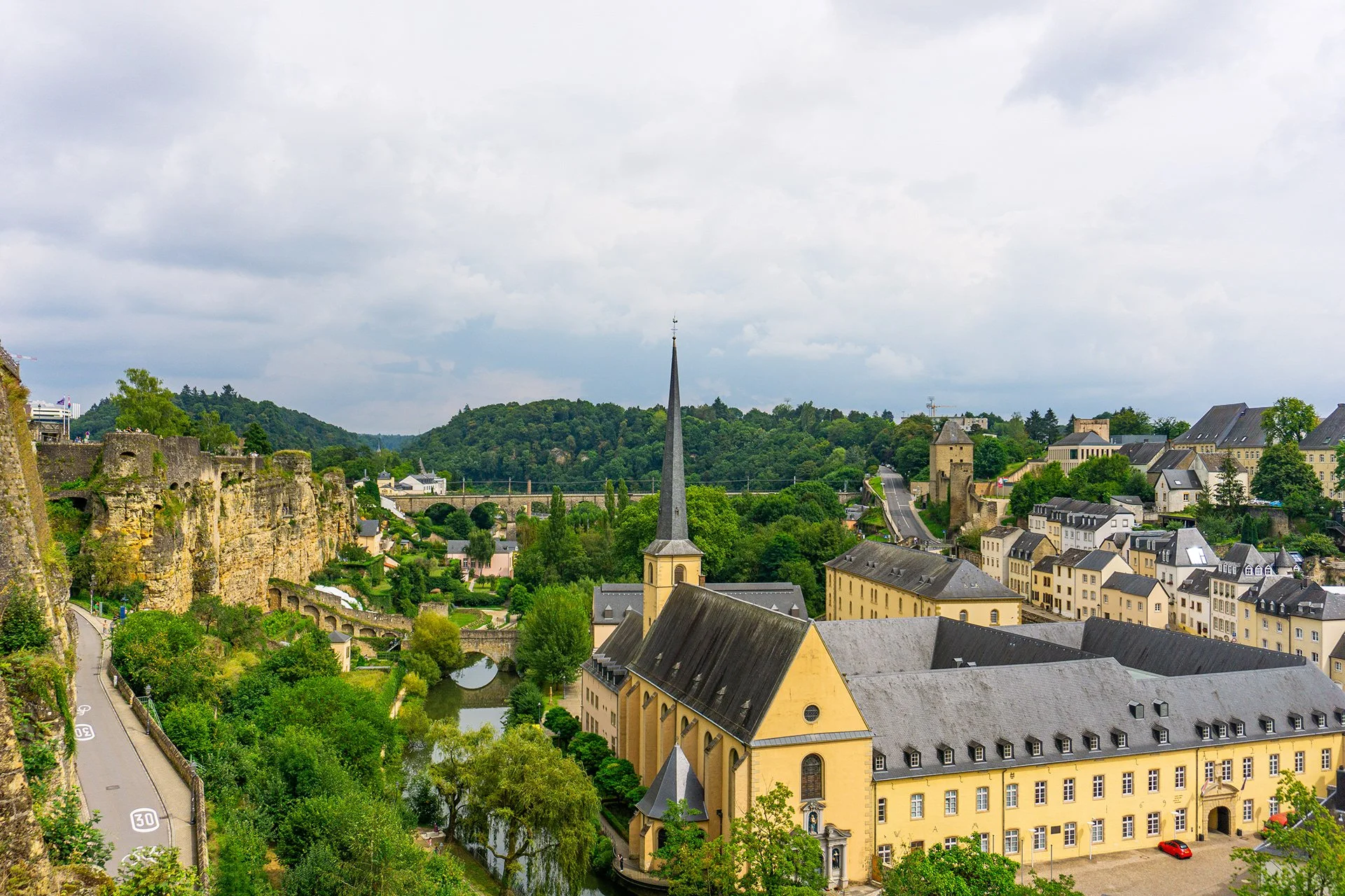 Casemates du Bock and Neimënster, Luxembourg City, - 2024