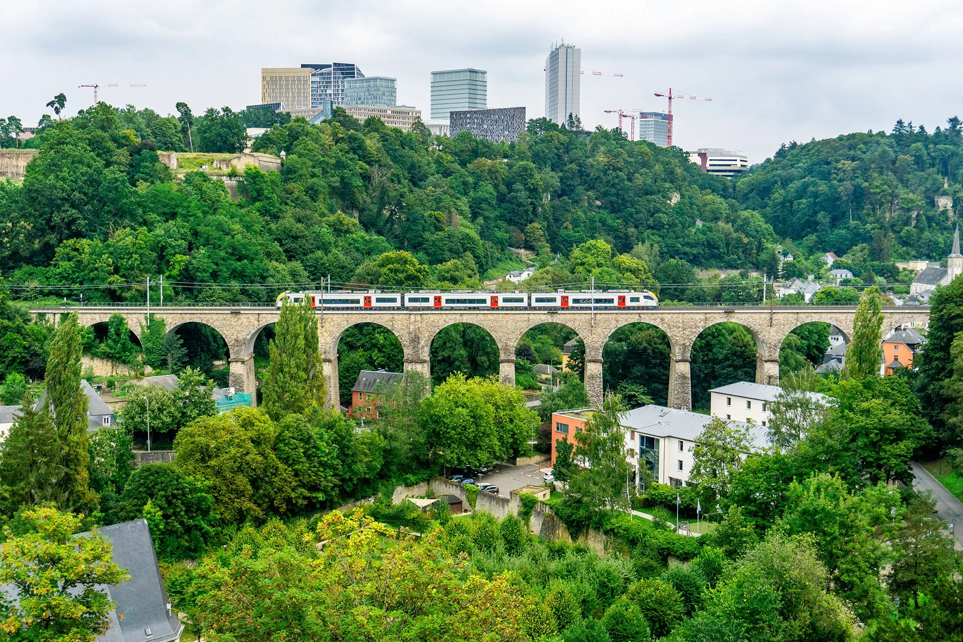 Eisebunnsbreck, Luxembourg City - 2024