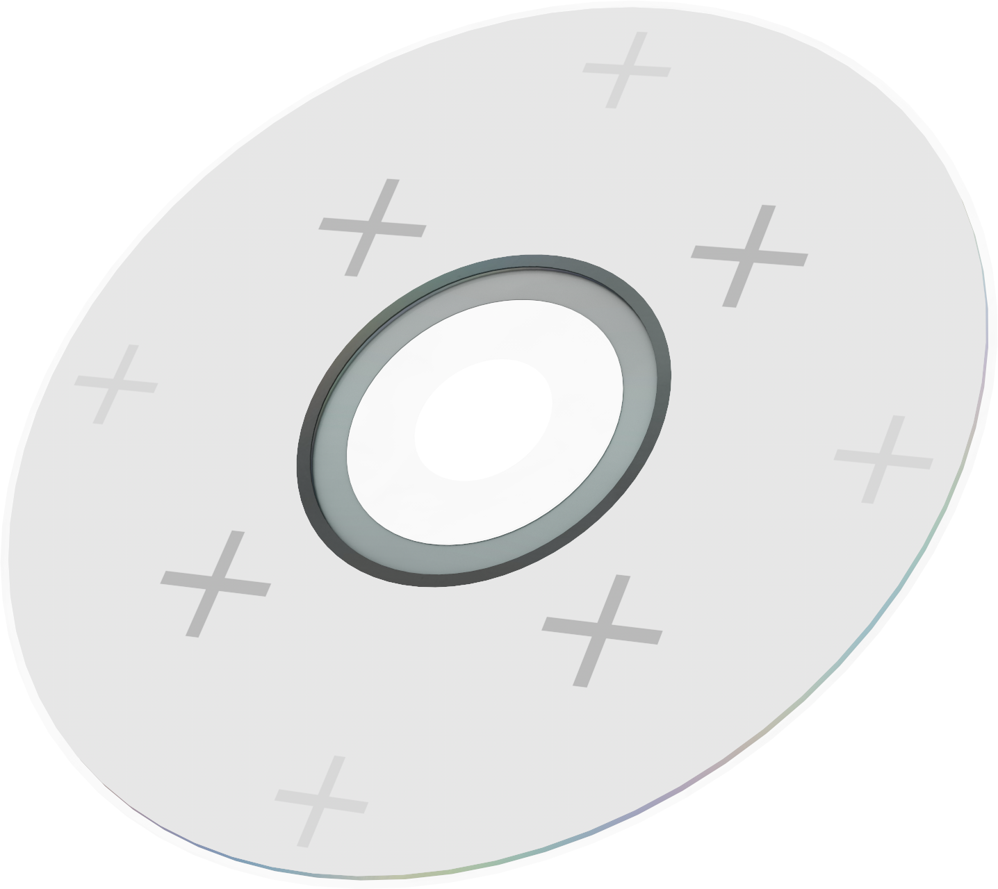 A close-up view of a music CD.
