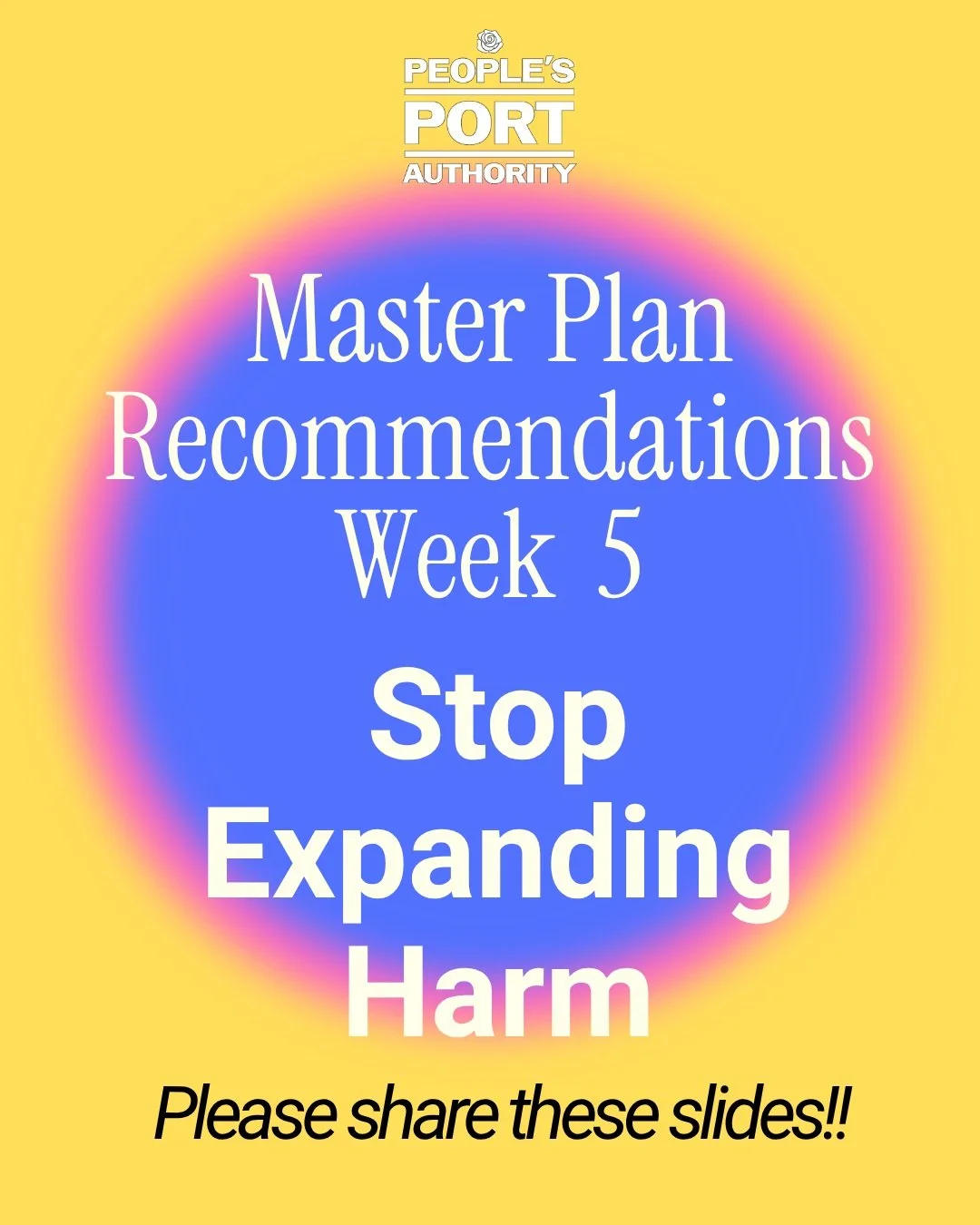 🔥 Here we are with Week 5 of laying our community powered recommendations for the ProvPort Master Plan. 🔥

🎯 Just imagine how much less harmful and more sustainable the Port of Providence would be with these recommendations in place!!! Read on for