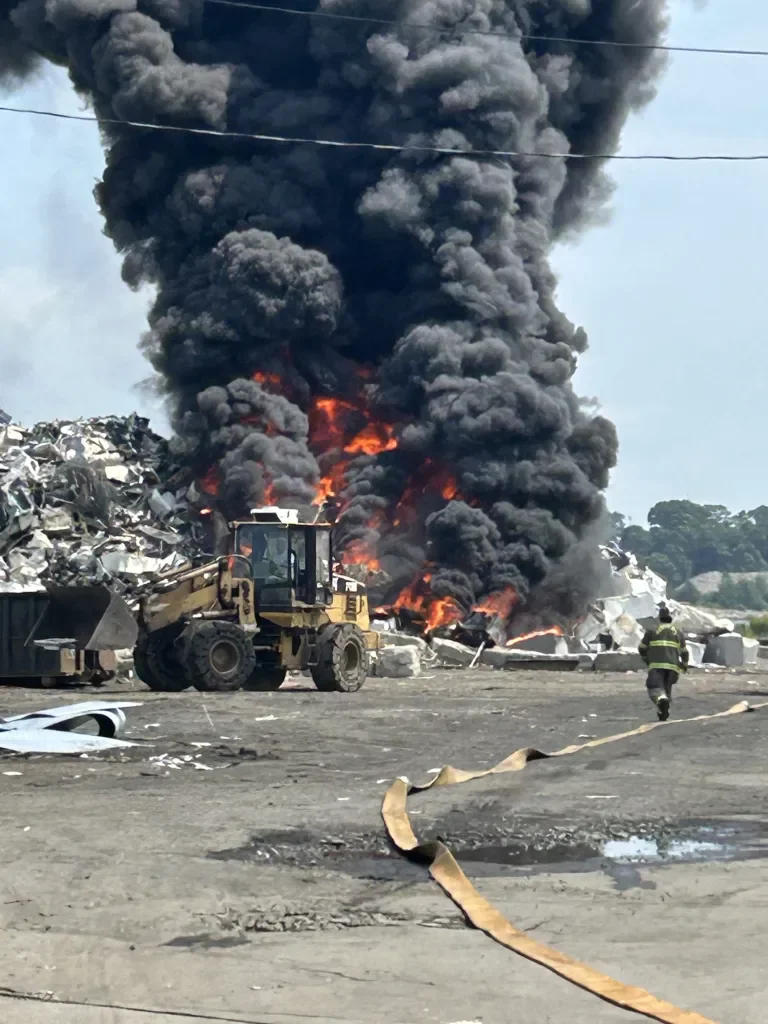 WPRI: 2nd fire this year breaks out at Providence scrapyard (7/10/24)