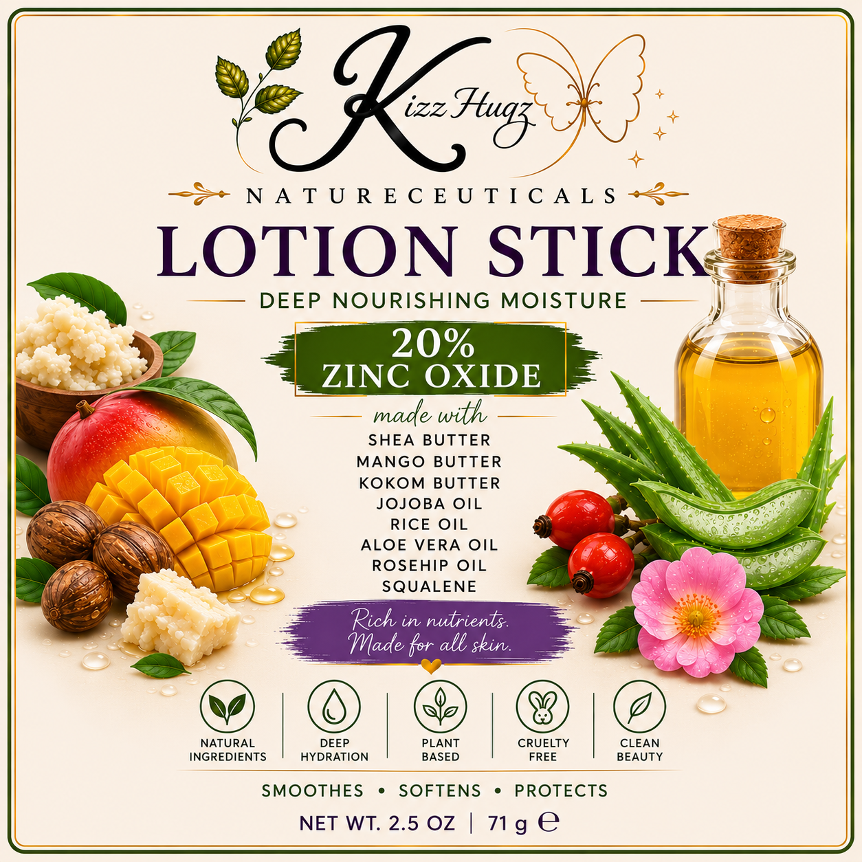 Kizzhugz Zinc Oxide Butter Stick™