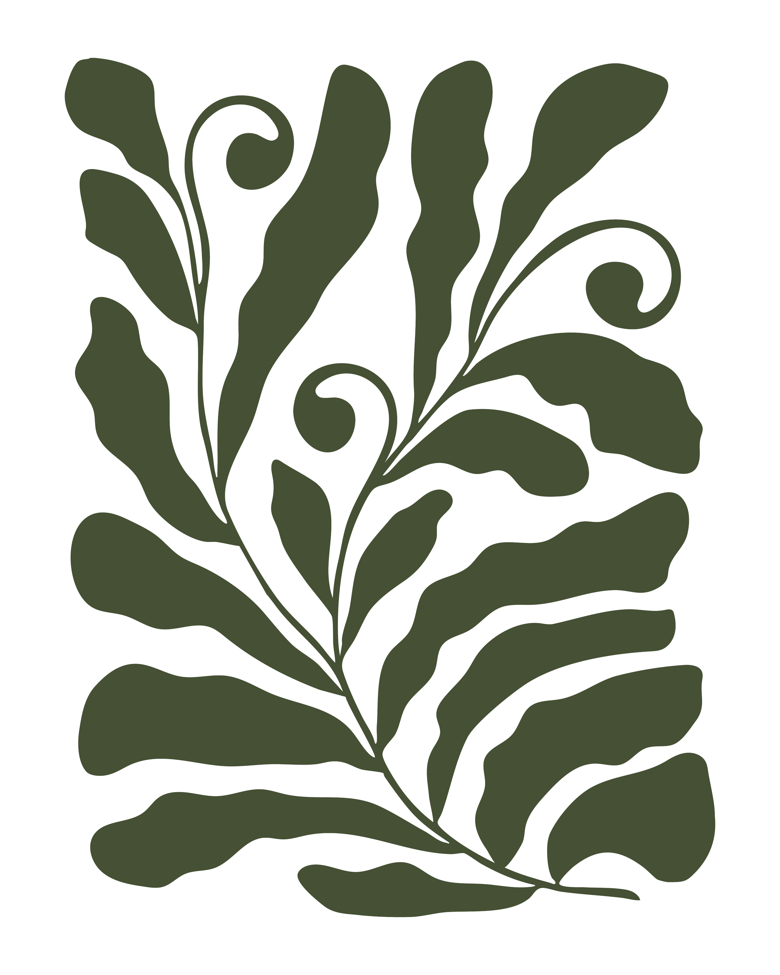 fern pattern tile