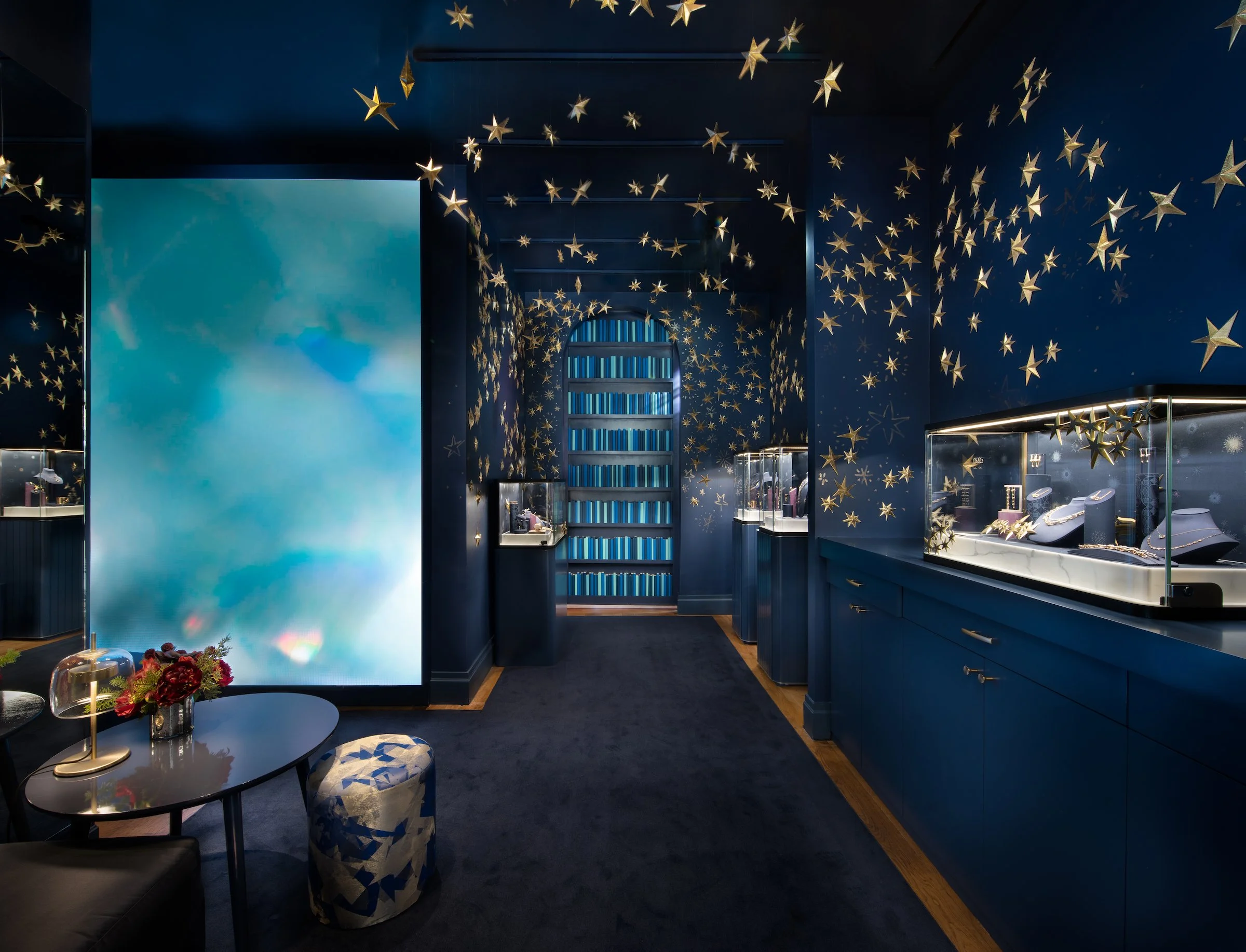 new york, pop up shop, west village, holiday shop, retail experience, visual merchandising design, spatial experience