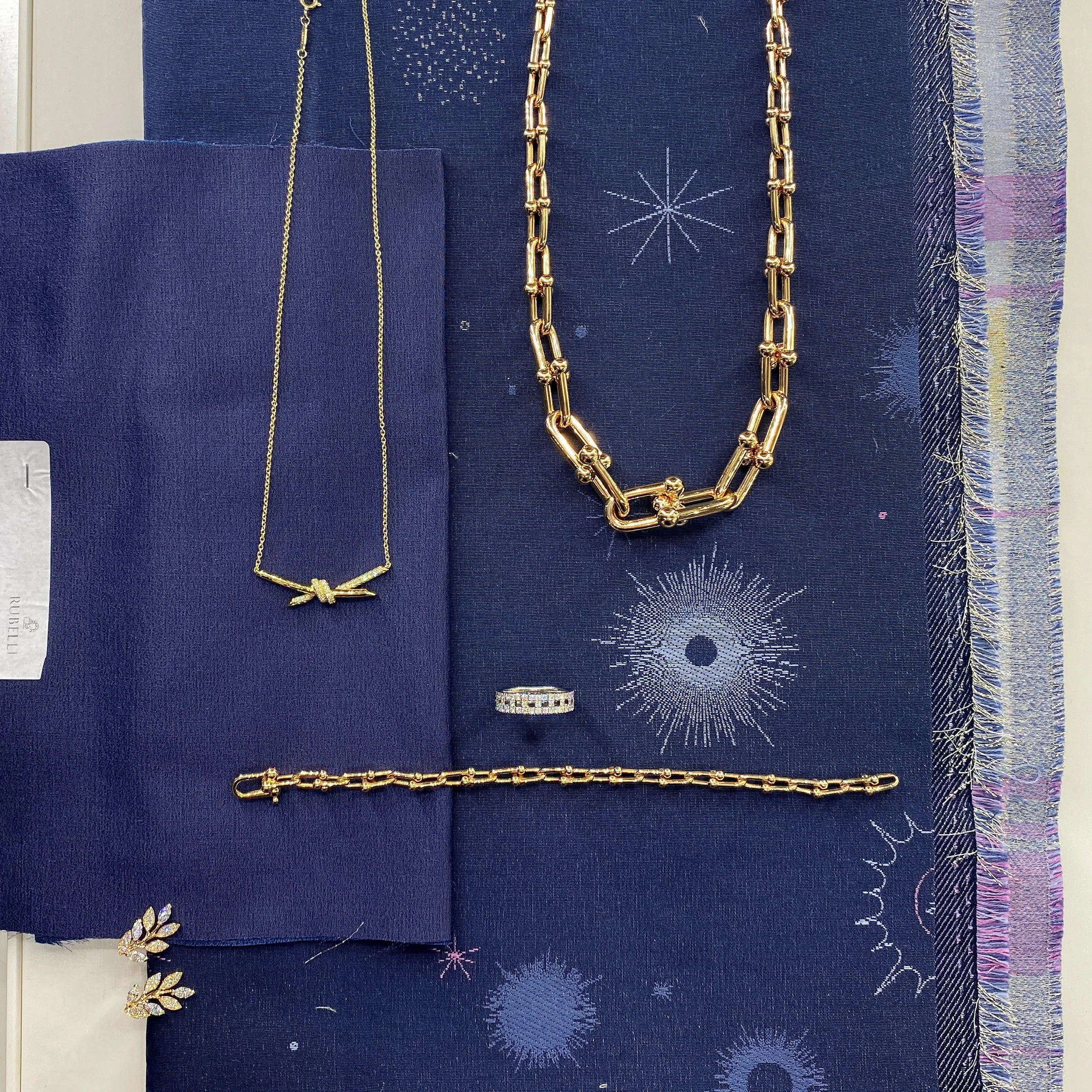 jewelry display design, surface design, custom material development