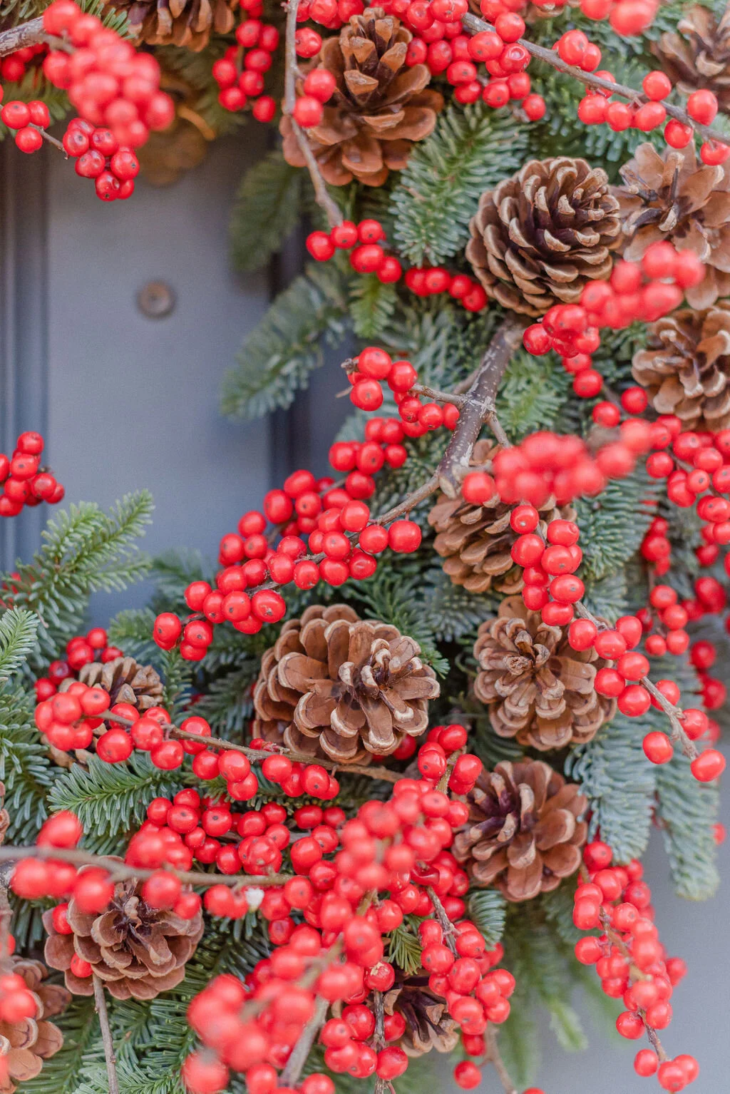 Red Berry Christmas Wreath