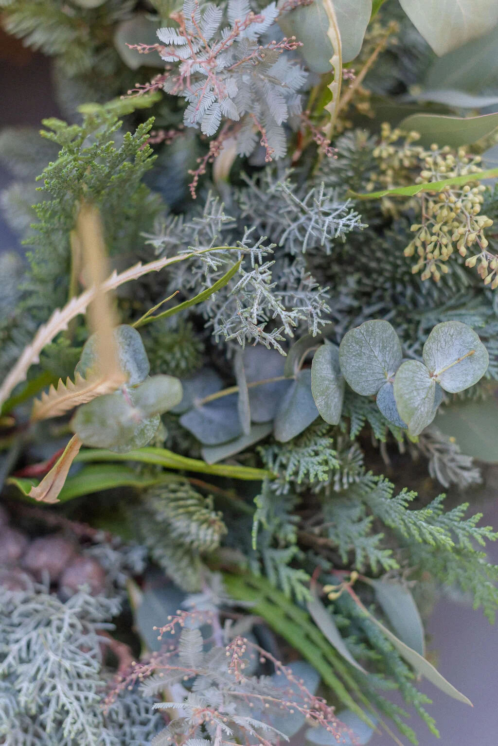 Mixed Foliage Wreath