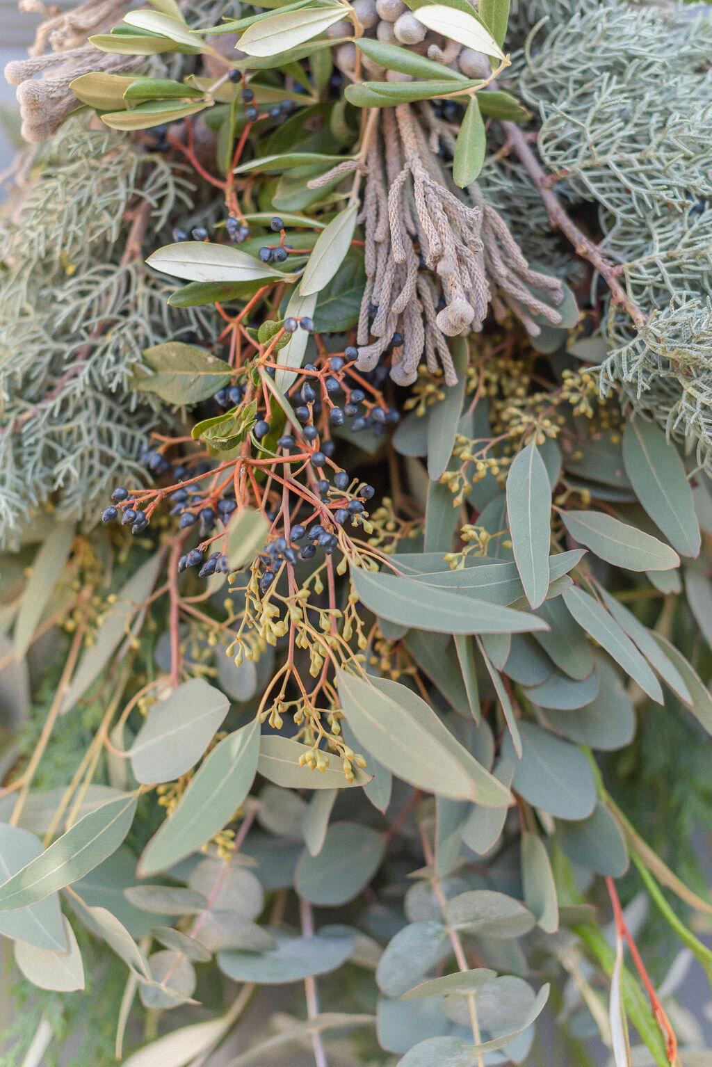 Tear Drop Christmas Wreath