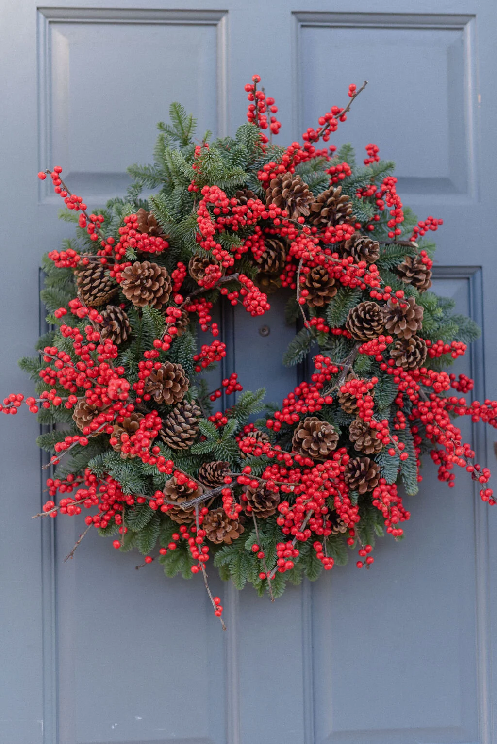 The Luxury Collection: Red Berry Christmas Wreath